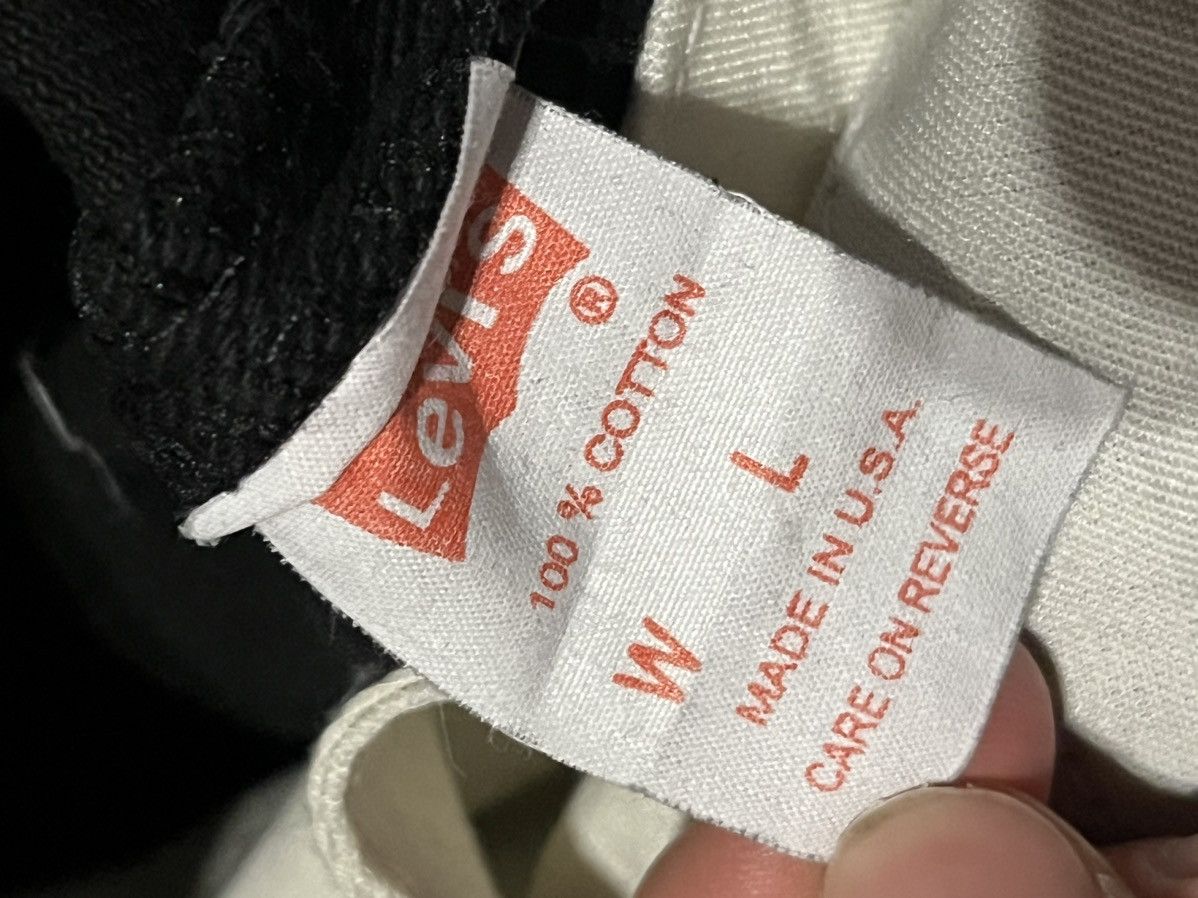 Levi's × Vintage Vintage 90s Levis 501 Jeans Faded Black made in usa Size US 34 / EU 50 - 4 Thumbnail