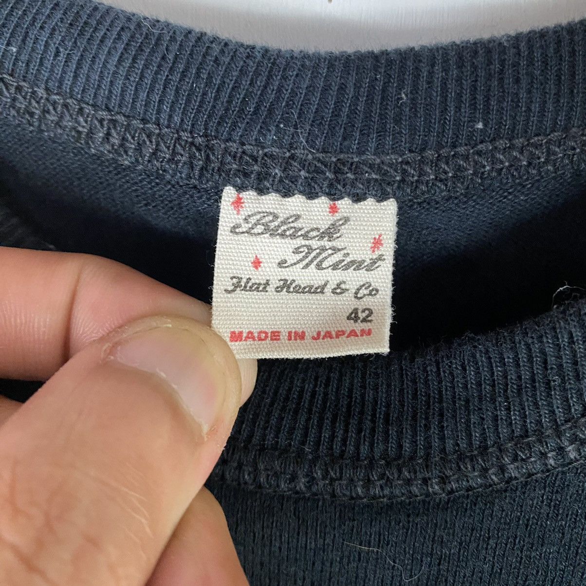 The Flat Head THE FLAT HEAD Black Mint Tee Size US M / EU 48-50 / 2 - 8 Thumbnail