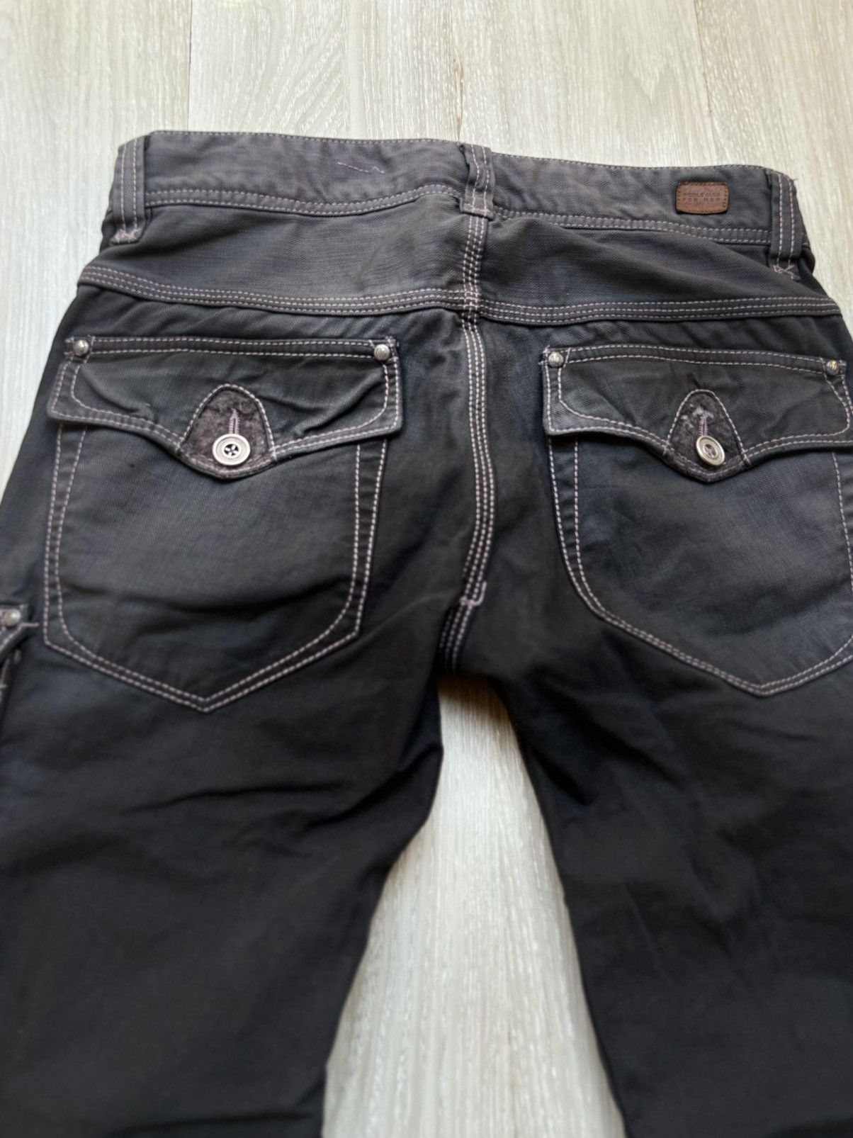 5351 POUR LES HOMMES NICOLE CLUB FOR MEN lace upcargo pants Size US 29 - 6 Thumbnail