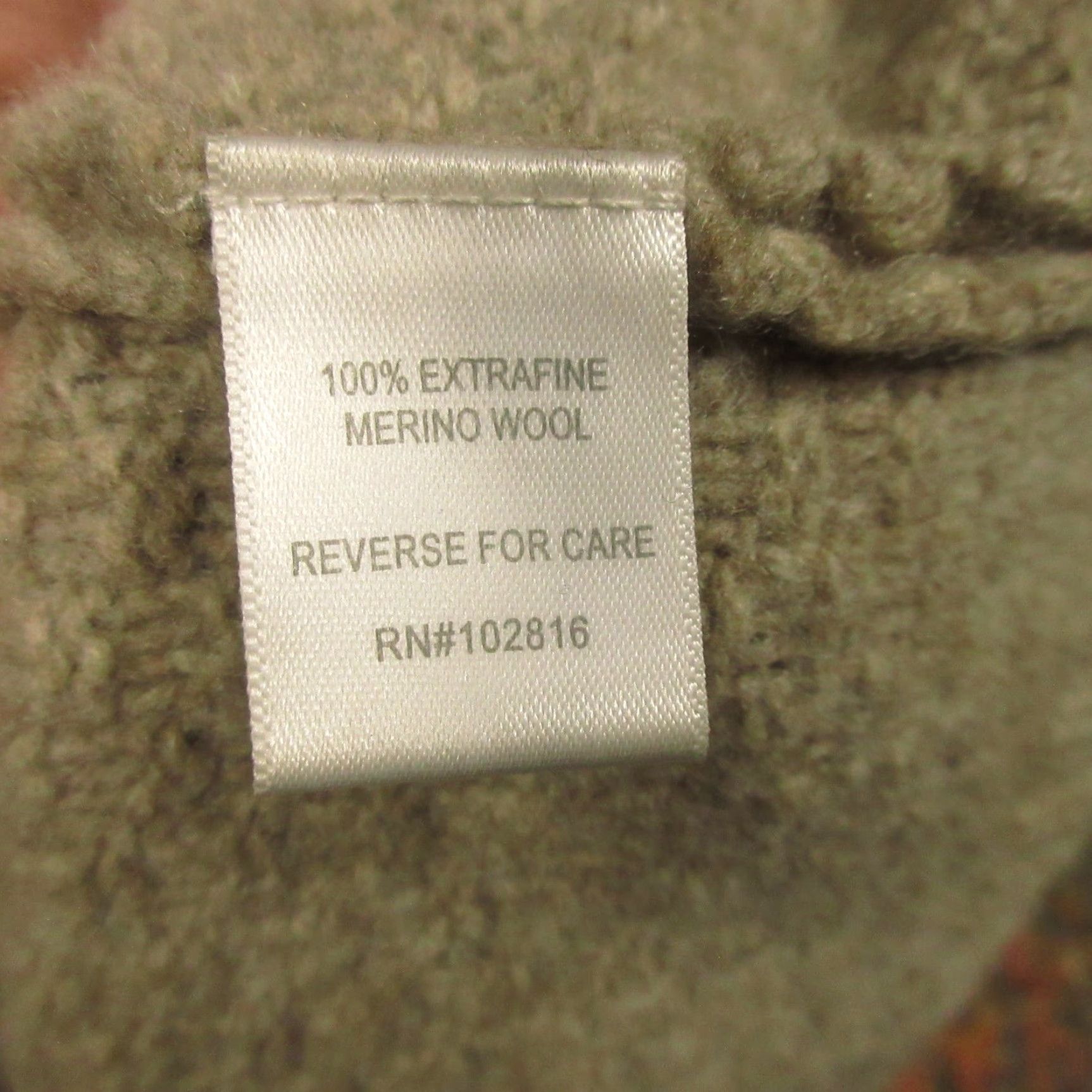 Vintage Garnet Hill Sweater Womens XS Beige Textured Pullover Crew Raglan Long Sleeve Wool Knit Casual Size XS / US 0-2 / IT 36-38 - 6 Thumbnail