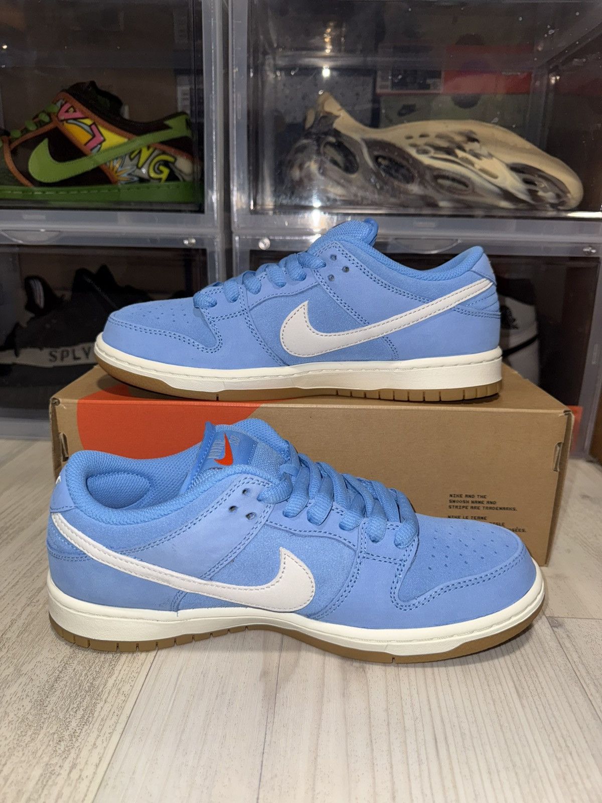 Nike SB Nike SB Dunk Low Pro University Blue Gum Size US 8 / EU 41 - 3 Thumbnail