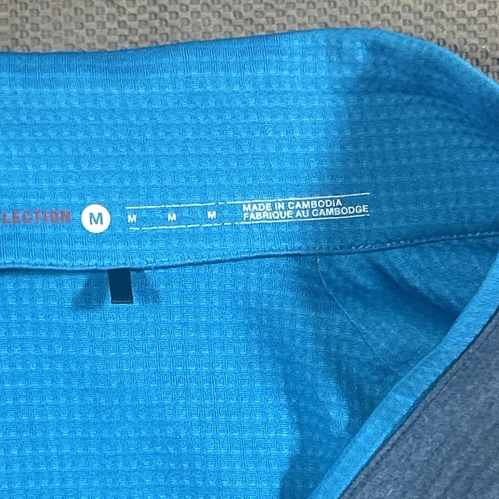 Nike Nike Tiger Woods Pullover Dri-Fit Cypress Shield 1/4 Zip Golf Mens M Blue Nike Tiger Woods Collection Pullover Shirt Size US M / EU 48-50 / 2 - 5 Thumbnail