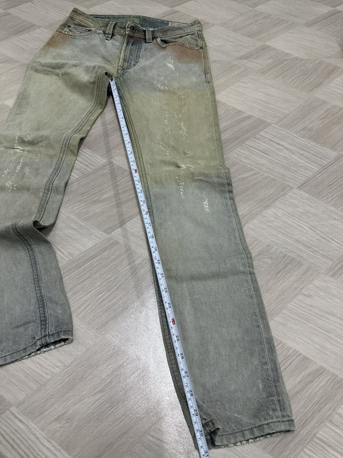 Diesel Diesel Thavar Mud Wash Slim Skinny Jeans Size US 30 / EU 46 - 22 Thumbnail