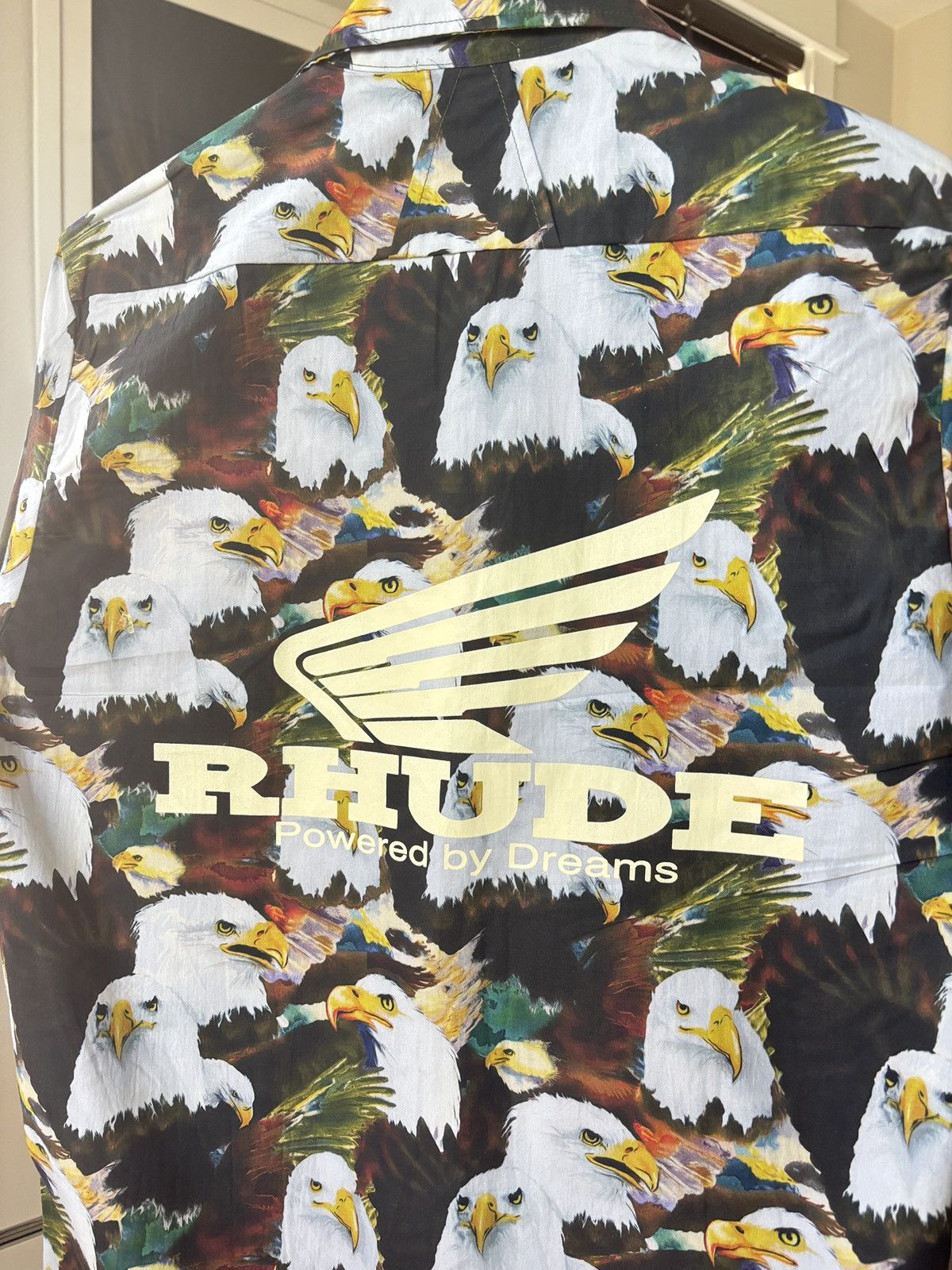 Rhude LIMITED EDITION - EAGLE DREAMS GRAPHIC BUTTON UP Size US M / EU 48-50 / 2 - 10 Thumbnail