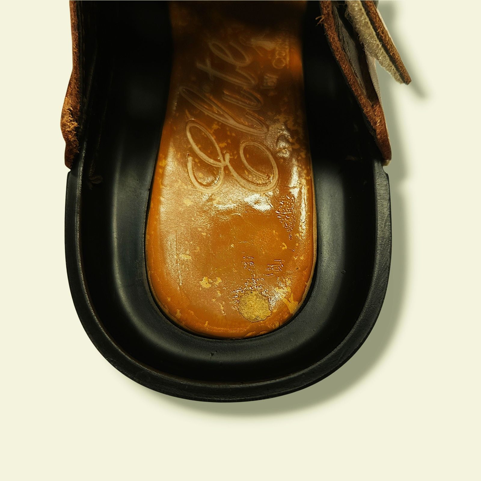 Other Corkys Elite Heidi Closed Toe Clog Strap Brown Leather 6 Size US 6 / IT 36 - 10 Thumbnail