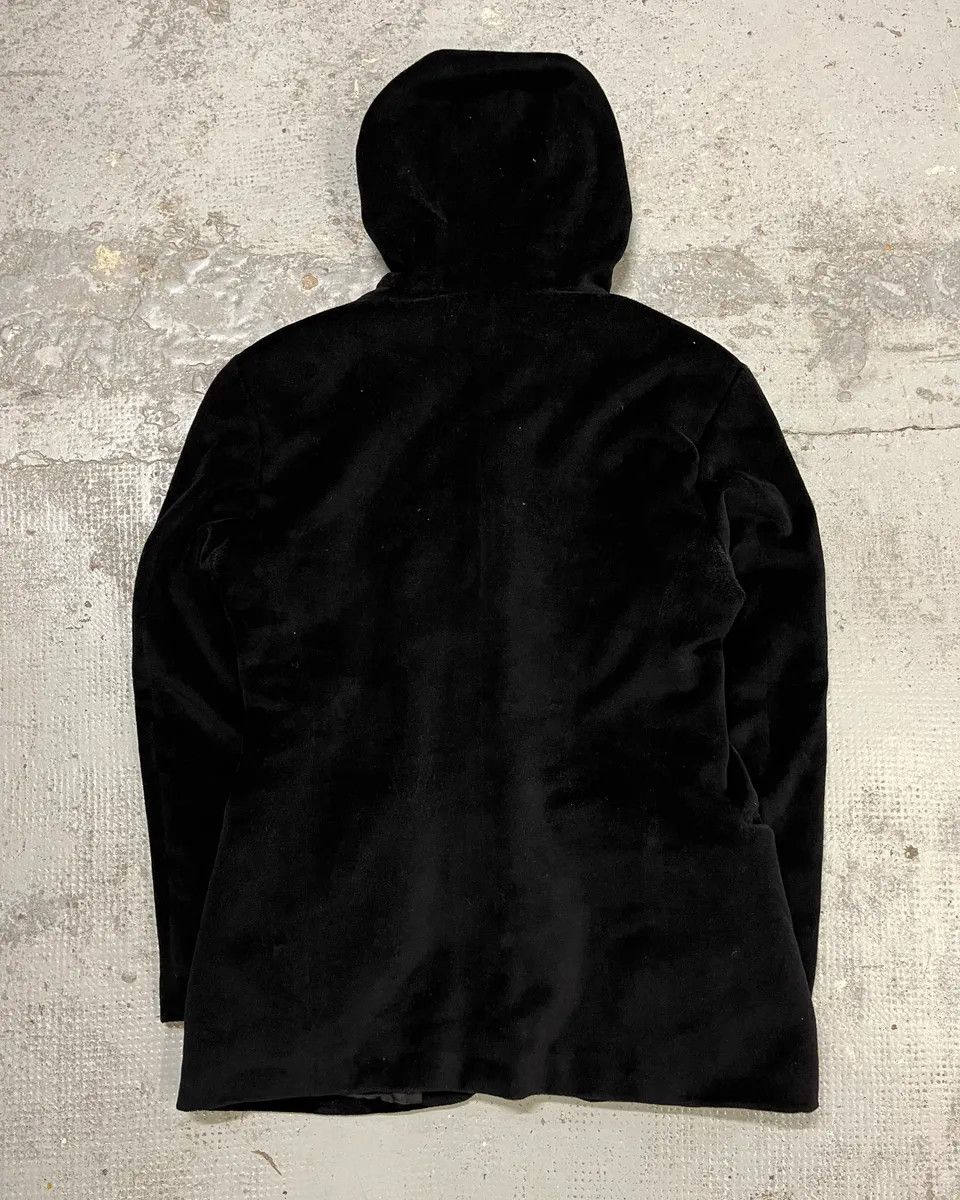 Emporio Armani 1990s Emporio Armani Black Hooded Blazer Jacket Size US S / EU 44-46 / 1 - 7 Thumbnail