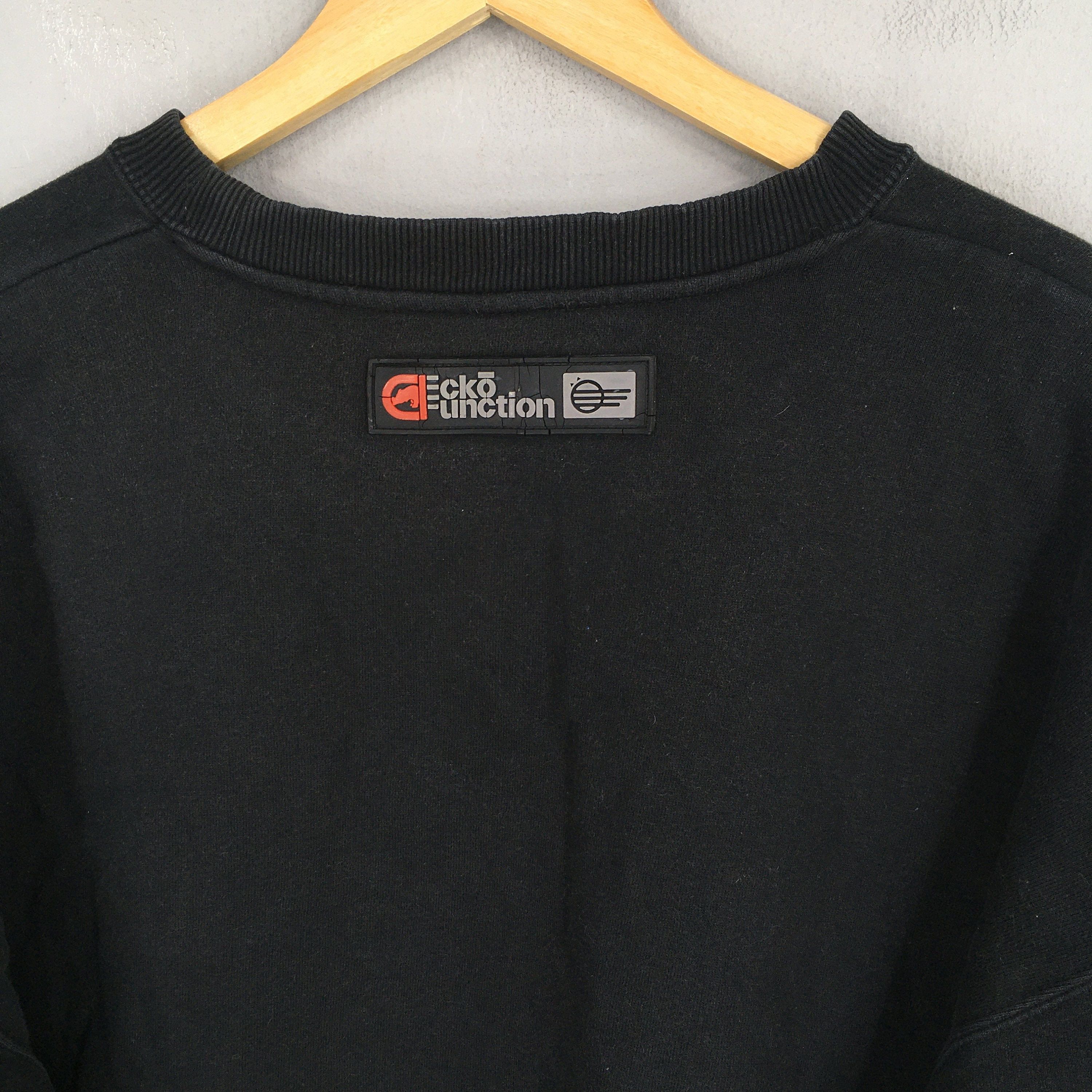 Ecko Unltd. Vintage Ecko Function Black Sweatshirt XLarge Size US XL / EU 56 / 4 - 8 Thumbnail