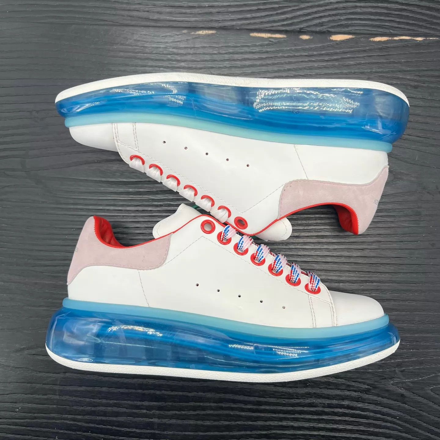 Alexander McQueen McQ white blue air 37.5 sneakers Size US 7 / IT 37 - 5 Thumbnail