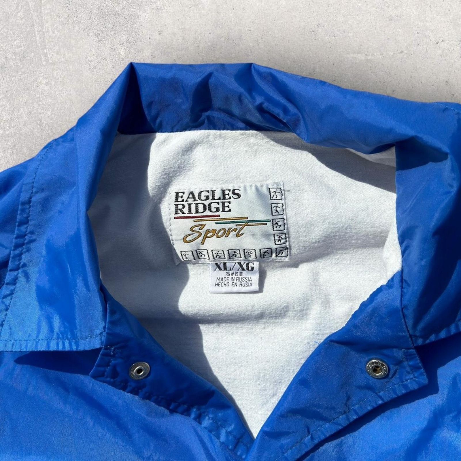 Vintage Vintage Eagles Ridge Windbreaker Snap Windbreaker Jacket Size US XL / EU 56 / 4 - 7 Thumbnail