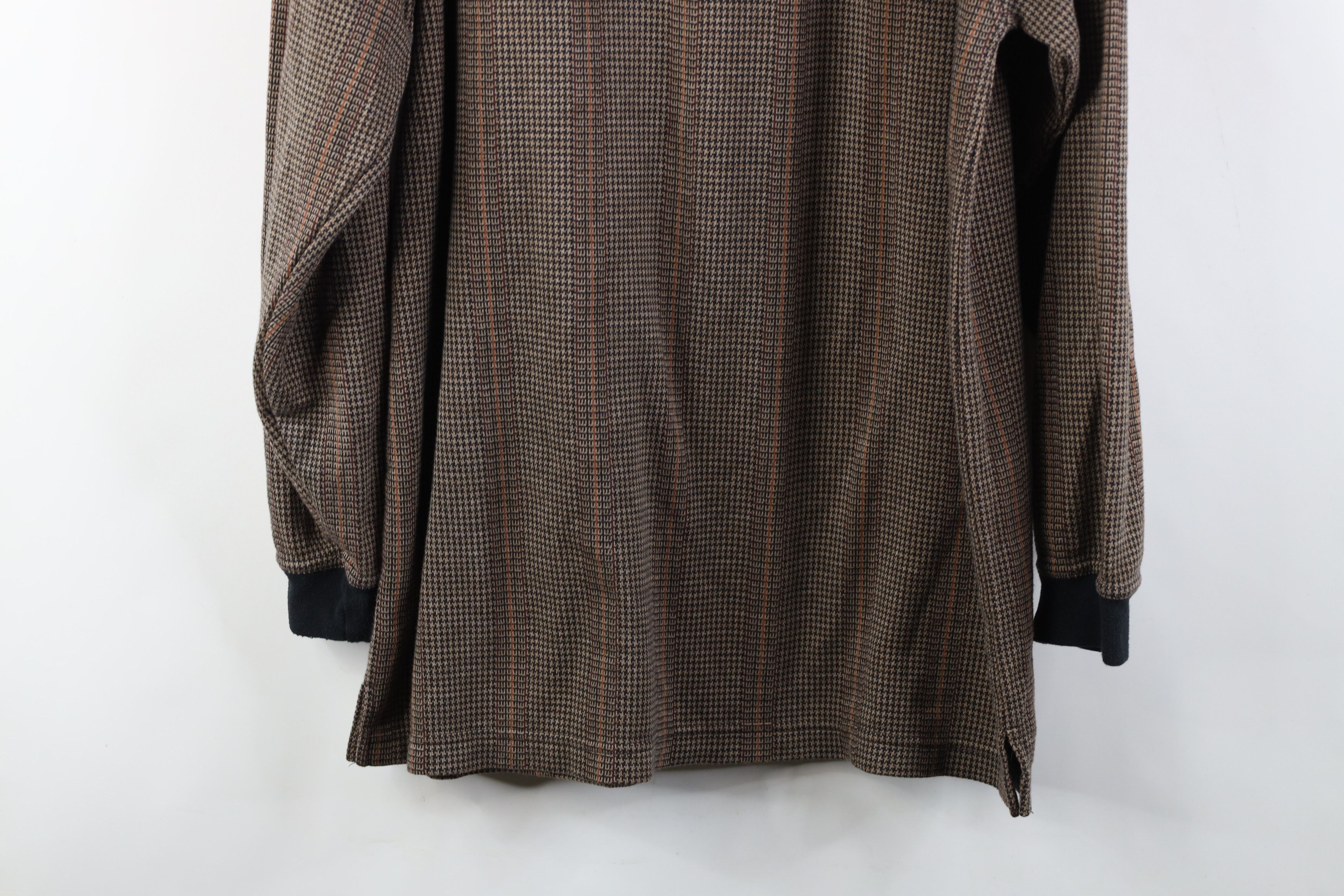 Vintage Vintage 90s Streetwear Knit Long Sleeve Rugby Polo Shirt Size US M / EU 48-50 / 2 - 12 Thumbnail