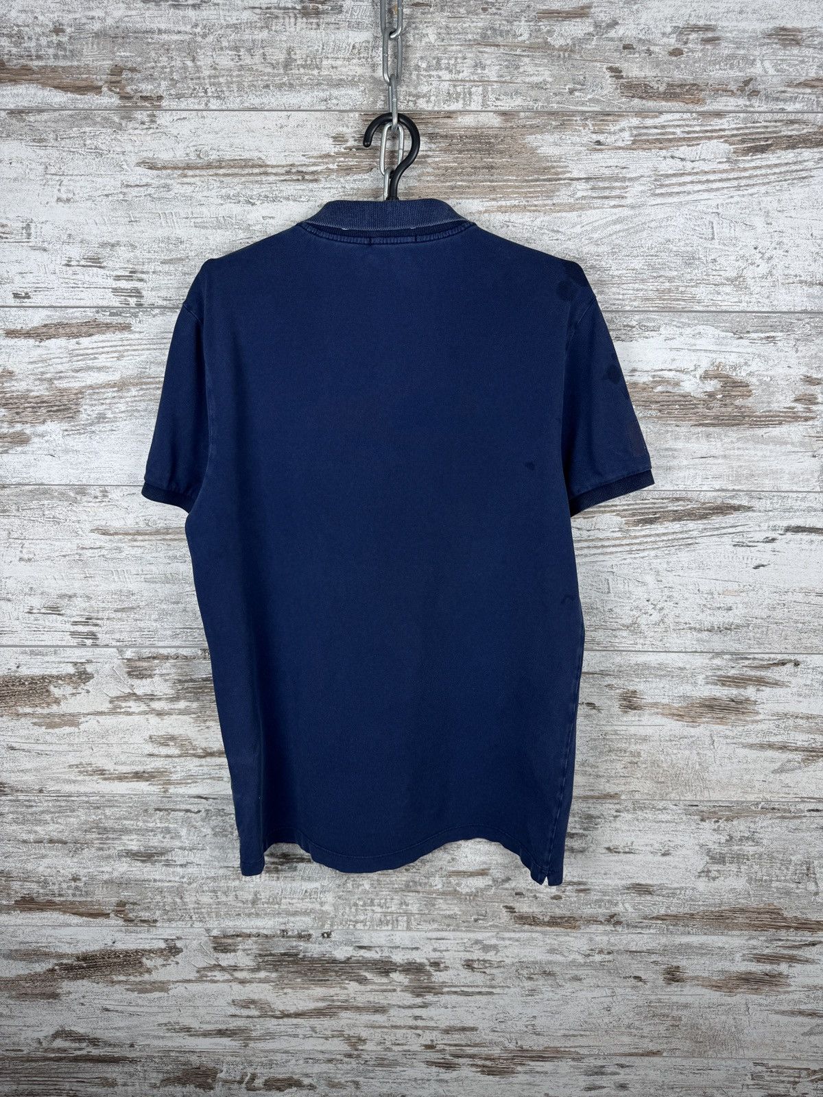 Moncler Mens Vintage Moncler polos garment dye luxury T-shirt tee Size US M / EU 48-50 / 2 - 18 Thumbnail