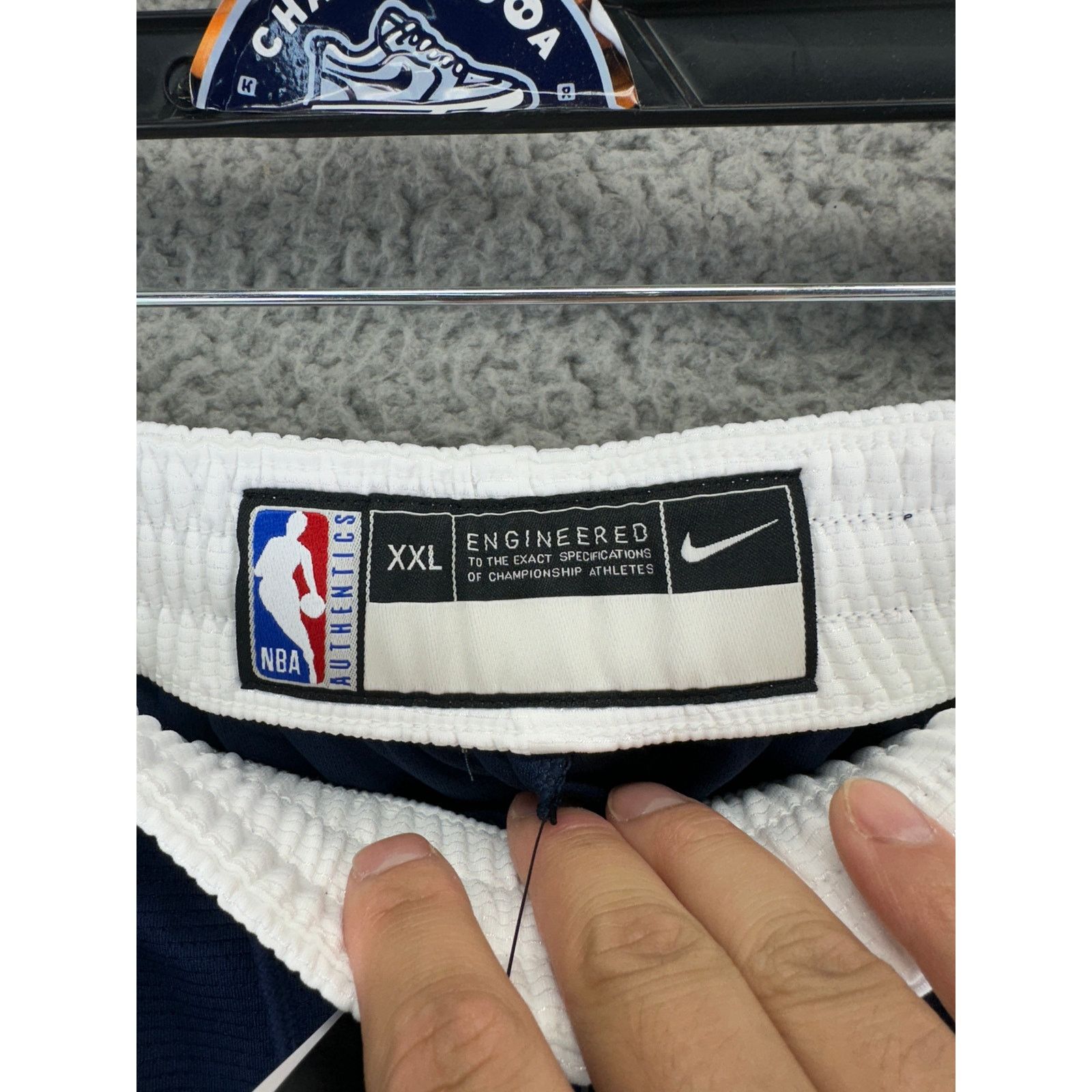 Nike Nike Memphis Grizzlies NBA Basketball Shorts Mens XXL Blue Size US 40 / EU 56 - 9 Thumbnail