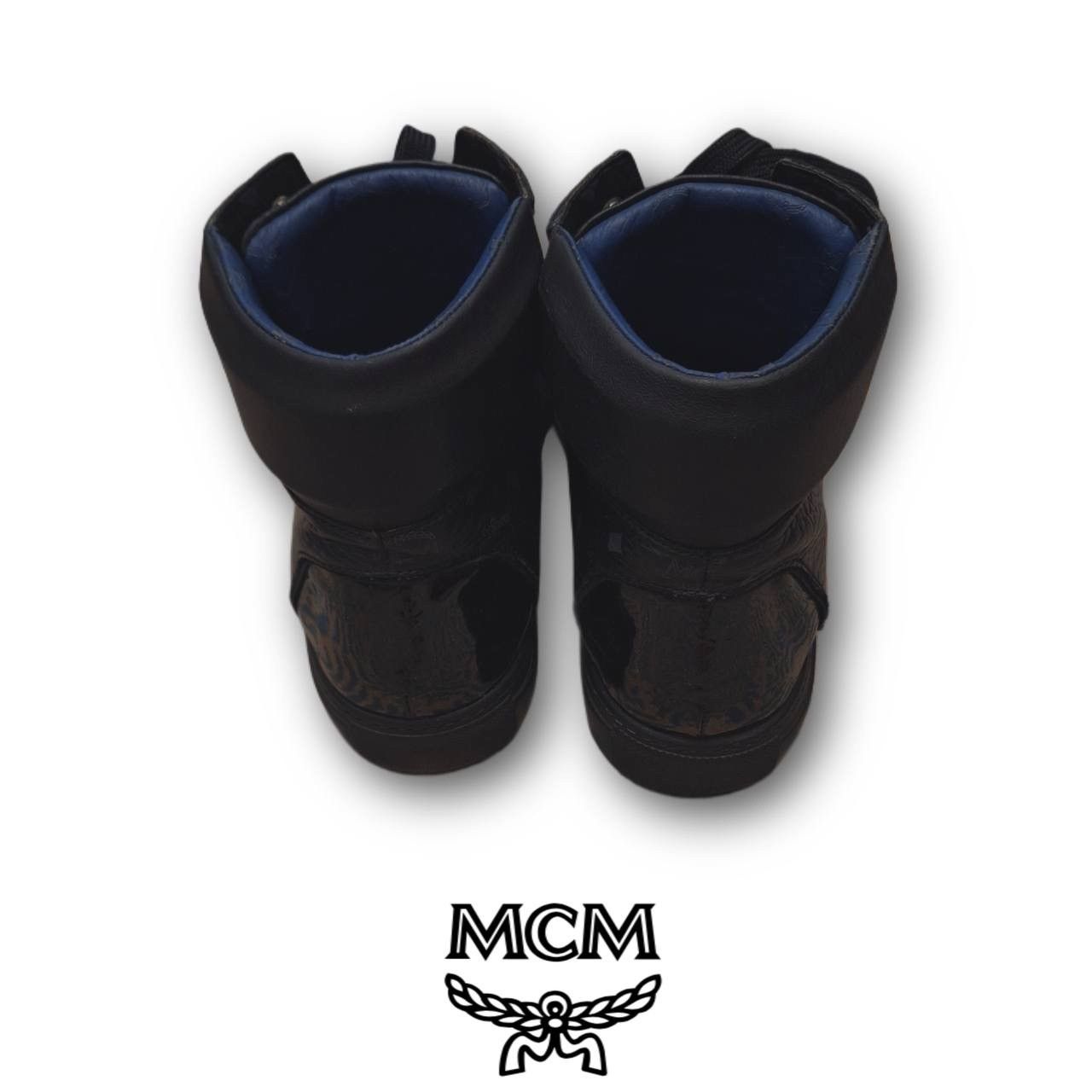 MCM MCM monogram hi top shoes Size US 8 / EU 41 - 3 Thumbnail