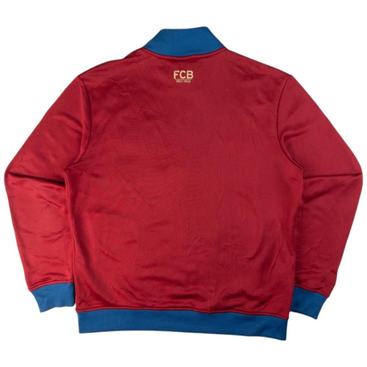 Nike Vintage Nike FCB Barcelona Zip Up Jacket Size L Size US L / EU 52-54 / 3 - 2 Thumbnail