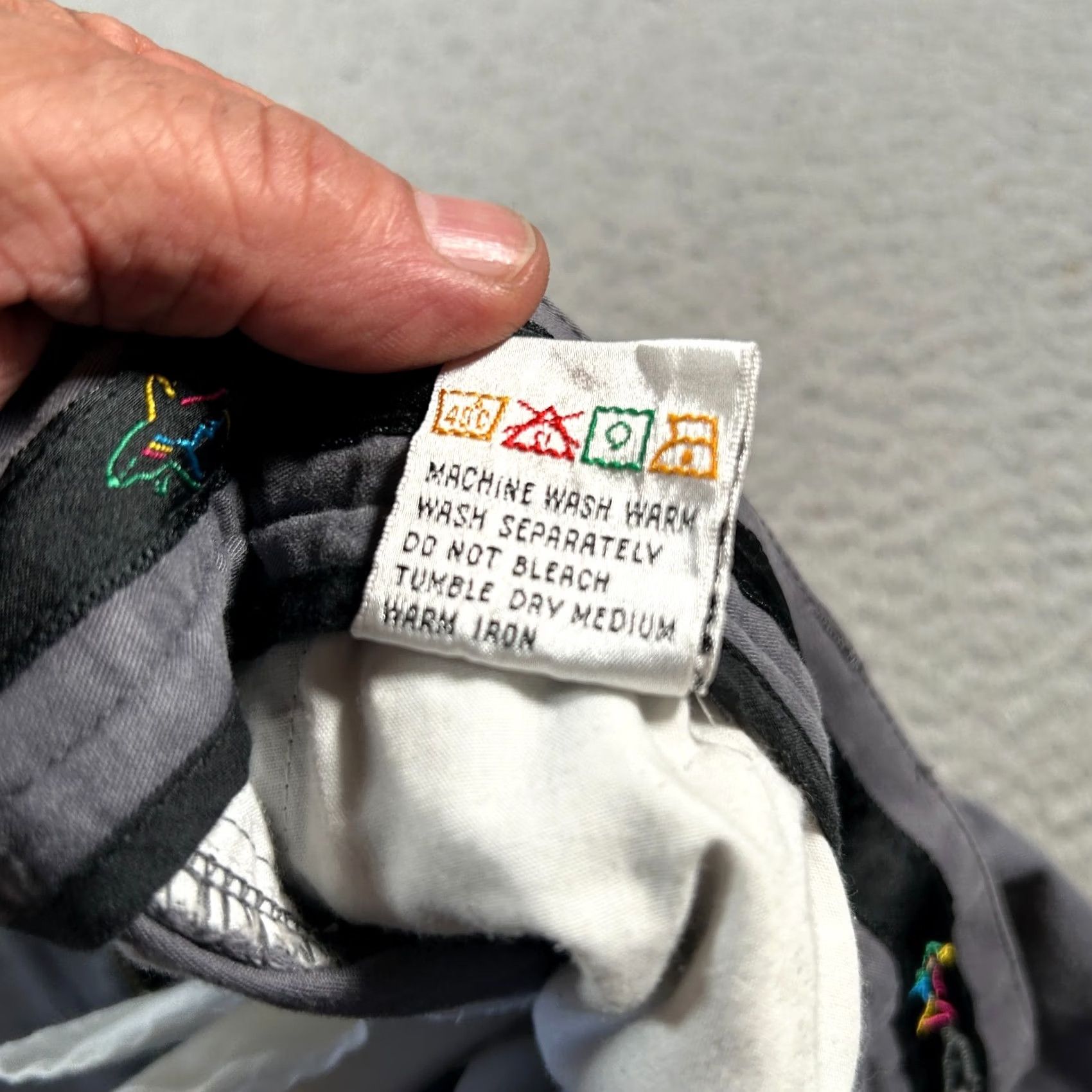 Reebok VINTAGE Reebok Greg Norman Chino Pants Mens 40 Gray Pleated Wide-Leg Size US 40 / EU 56 - 5 Thumbnail