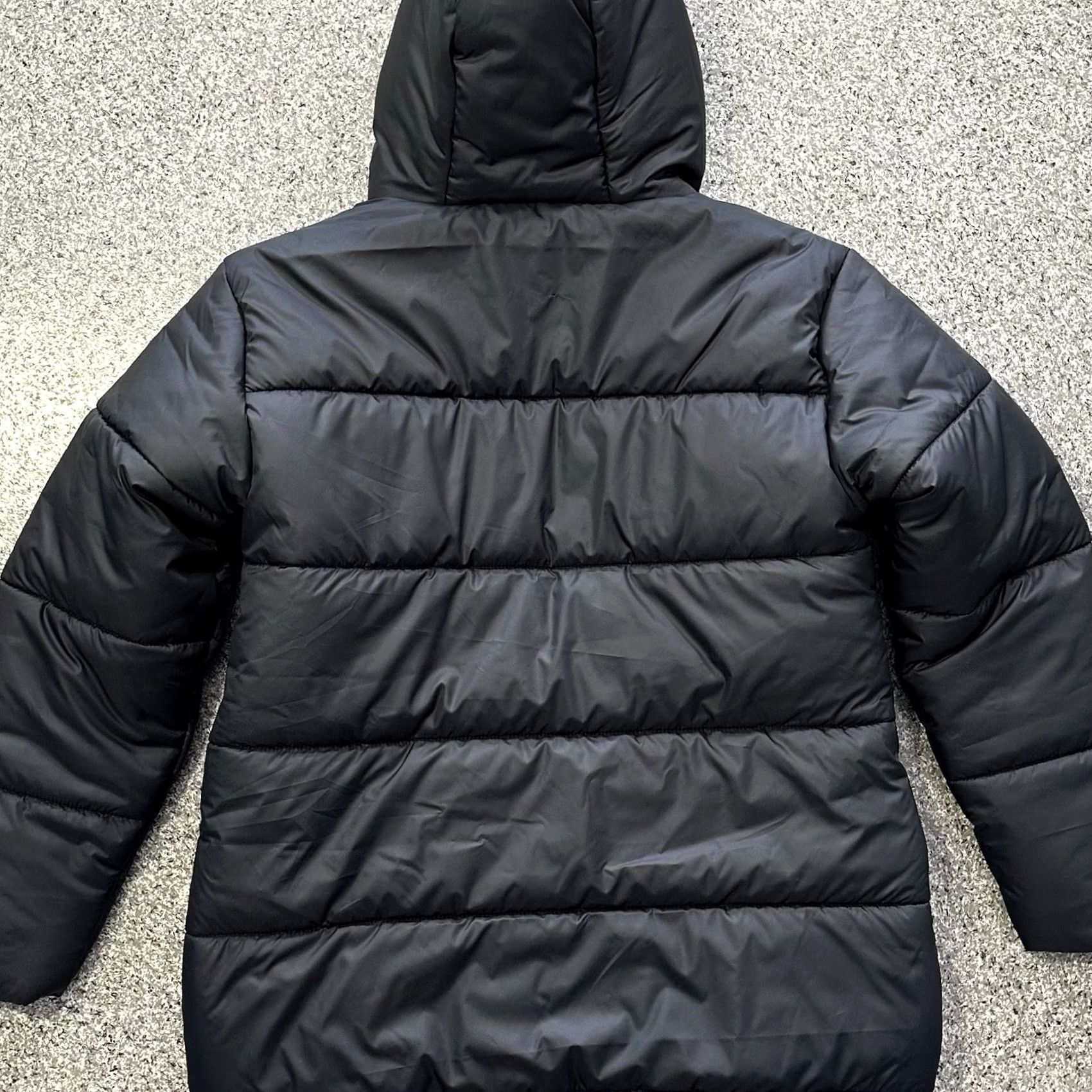 Nike Nike Womens XS Black Therma-Fit Parka Jacket Regular Hooded Long Sleeve Zip Sportswear Jacket Size XS / US 0-2 / IT 36-38 - 7 Thumbnail