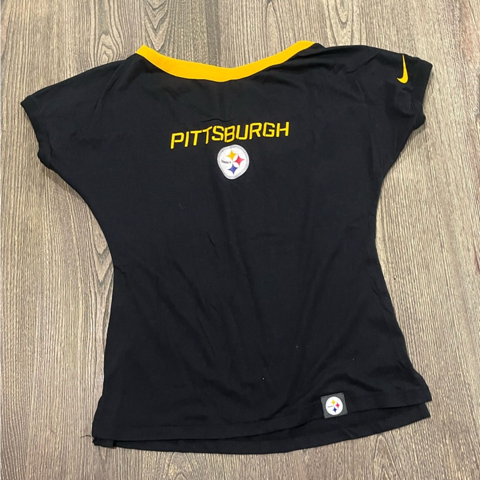 Nike Nike Tri-Blend Great Catch T-Shirt Pittsburgh Steelers Size M / US 6-8 / IT 42-44 - 1 Thumbnail