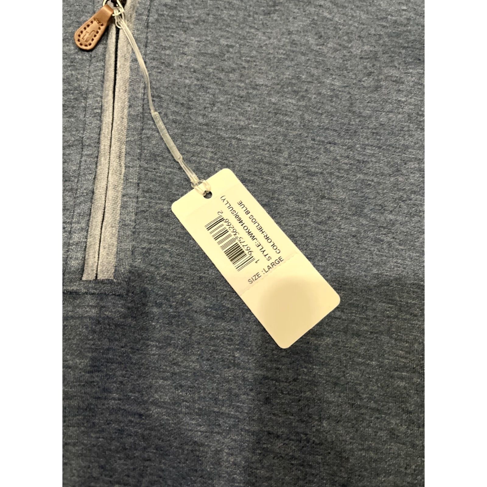 johnnie-O Johnnie - O Sully 1/4 Zip Pullover Mens L Blue Wesco Logo Shirt Sweater 1/4 Zip Logo Wesco L Blue Mens Size US L / EU 52-54 / 3 - 2 Thumbnail