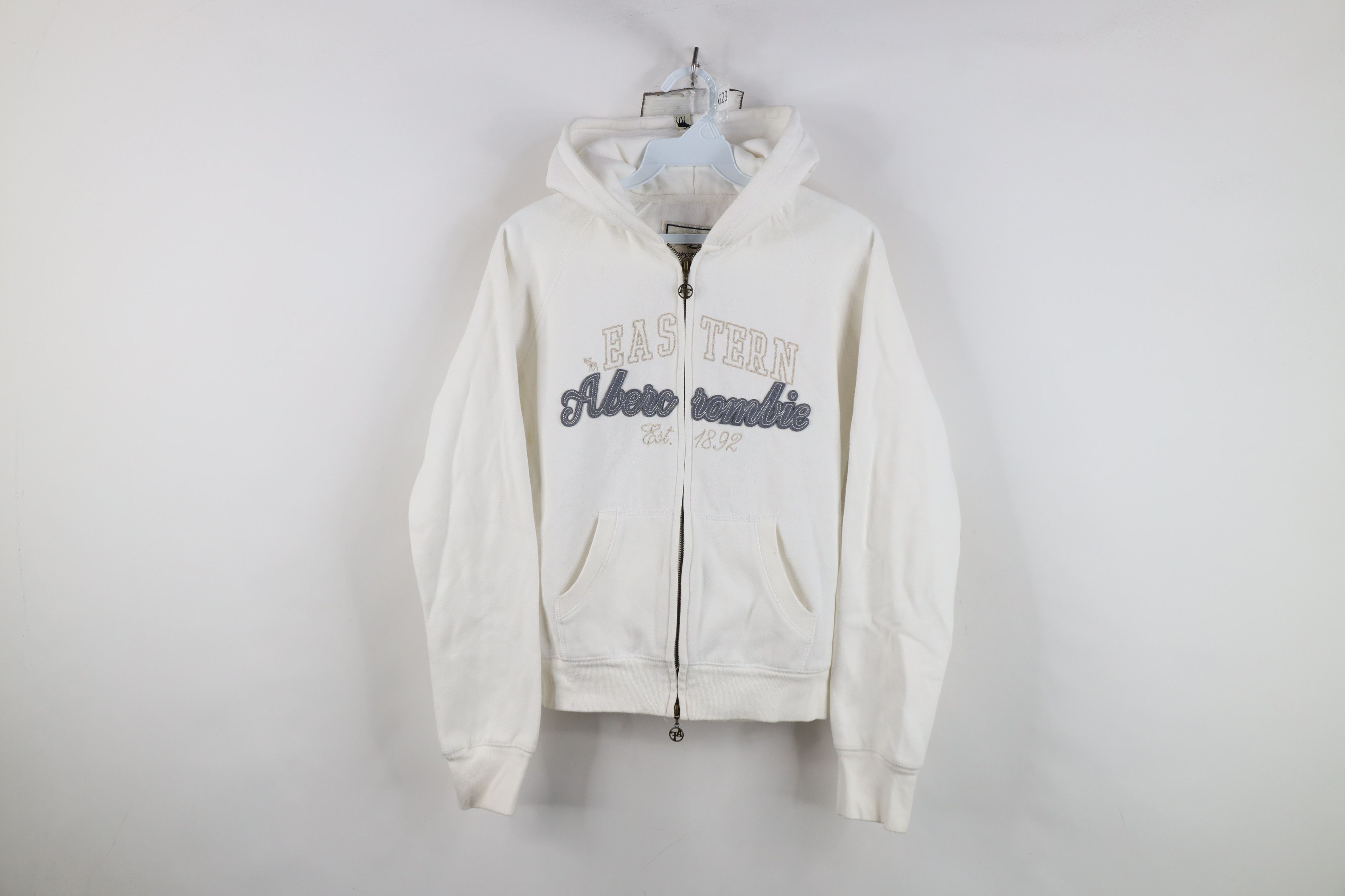 Abercrombie & Fitch Vintage 90s Y2K Abercrombie & Fitch Heavyweight Hoodie Size L / US 10 / IT 46 - 1 Thumbnail
