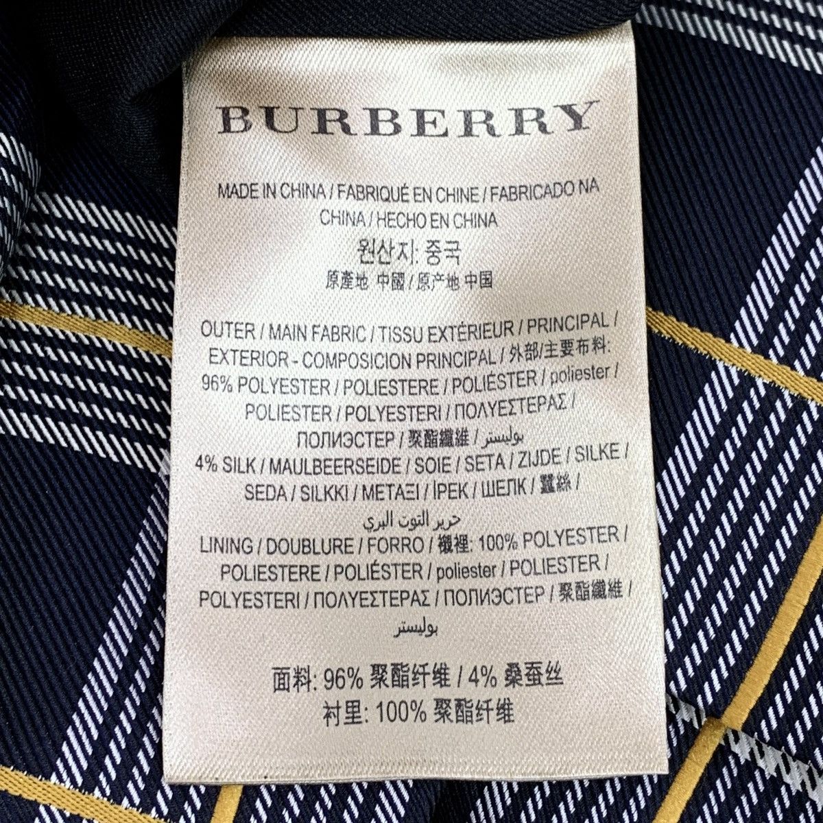 Burberry Burberry Colorblocked Pleated Patchwork Dress Size XXS / US 00 / IT 34 - 6 Thumbnail