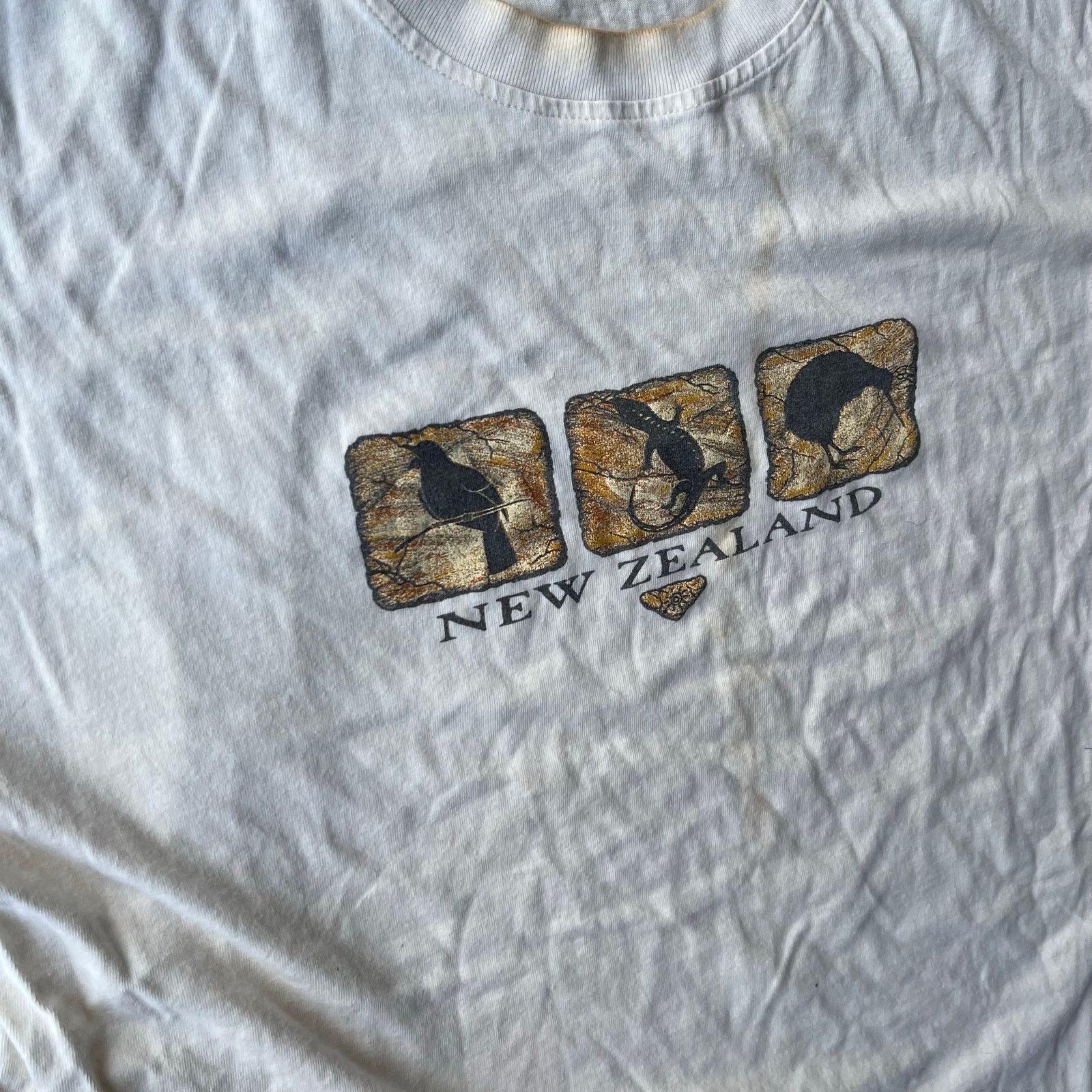 Vintage VINTAGE NEW ZEALAND SHIRT 90S XL NOVELTY TOURISM Size US XL / EU 56 / 4 - 1 Thumbnail