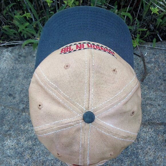 Nike × Vintage Vintage Nike Ken Griffey Junior In '96 Hat Cap Custom Tan Size ONE SIZE - 5 Thumbnail