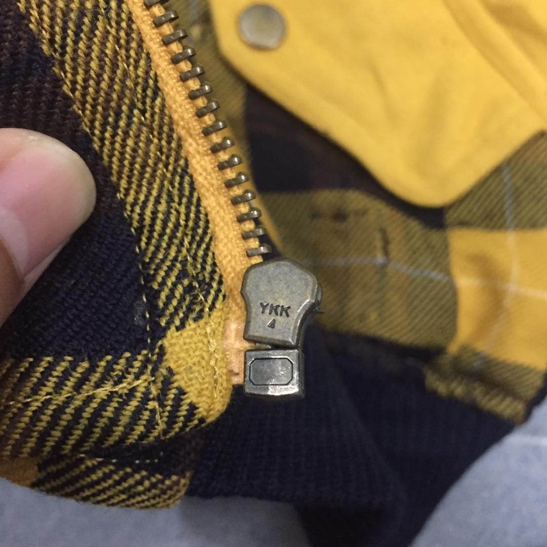 Lancel × Vintage Distressed Vintage Wool Plaid Nova Jacket Lancel Paris Size M / US 6-8 / IT 42-44 - 9 Thumbnail