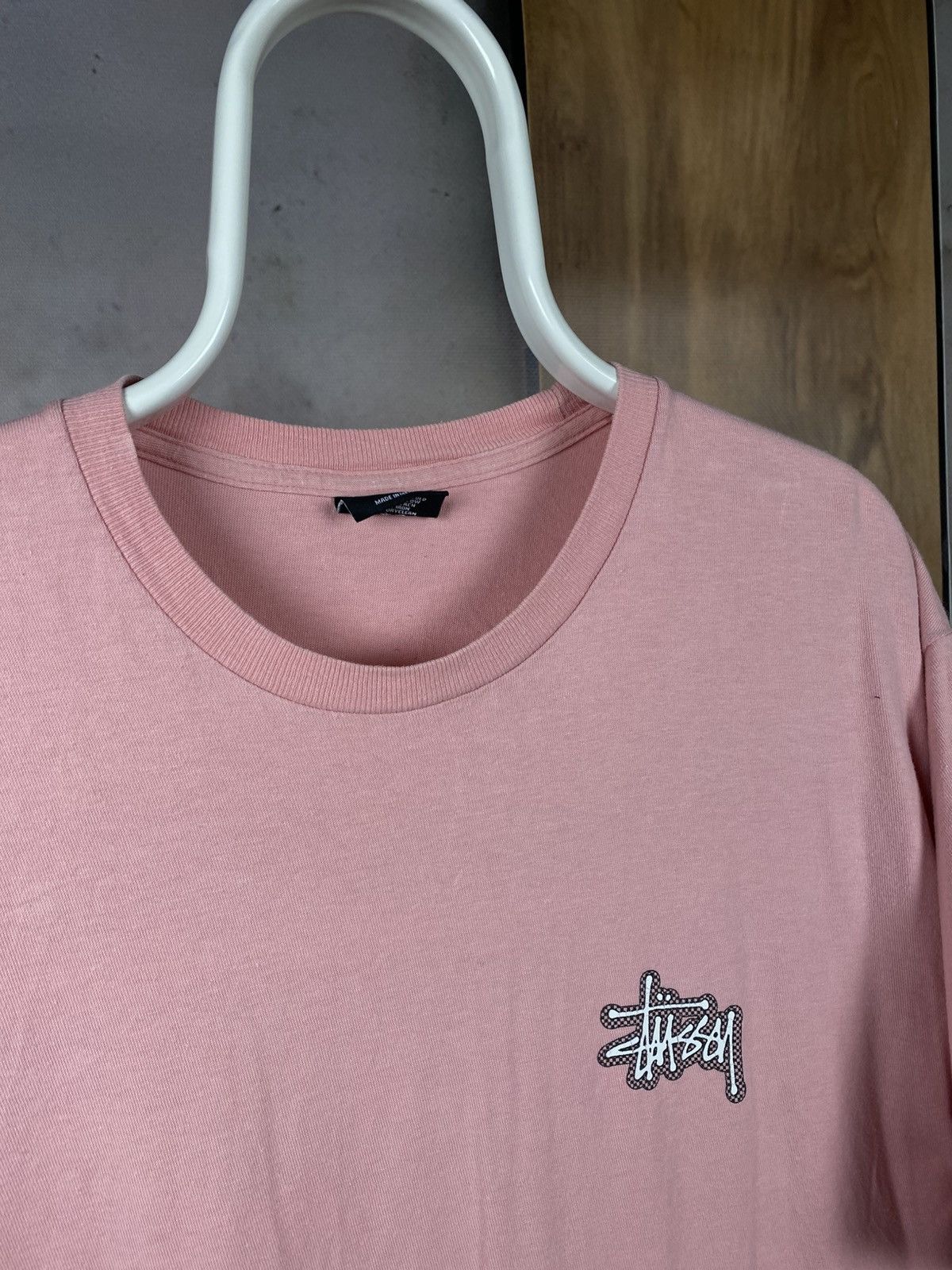 Stussy ♟️T-Shirt Stussy Checkered Big Logo New York Los Angeles Tee♟️ Size US L / EU 52-54 / 3 - 4 Thumbnail