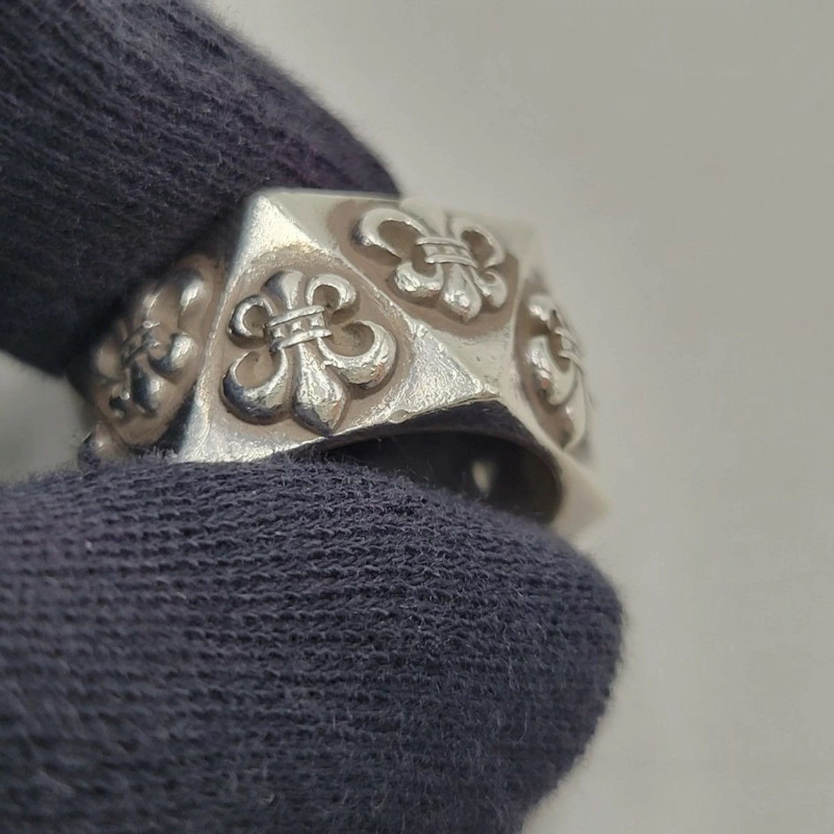 Chrome Hearts US6.5 Chrome Hearts Fleur Pentagon ring 12 Size ONE SIZE - 12 Thumbnail