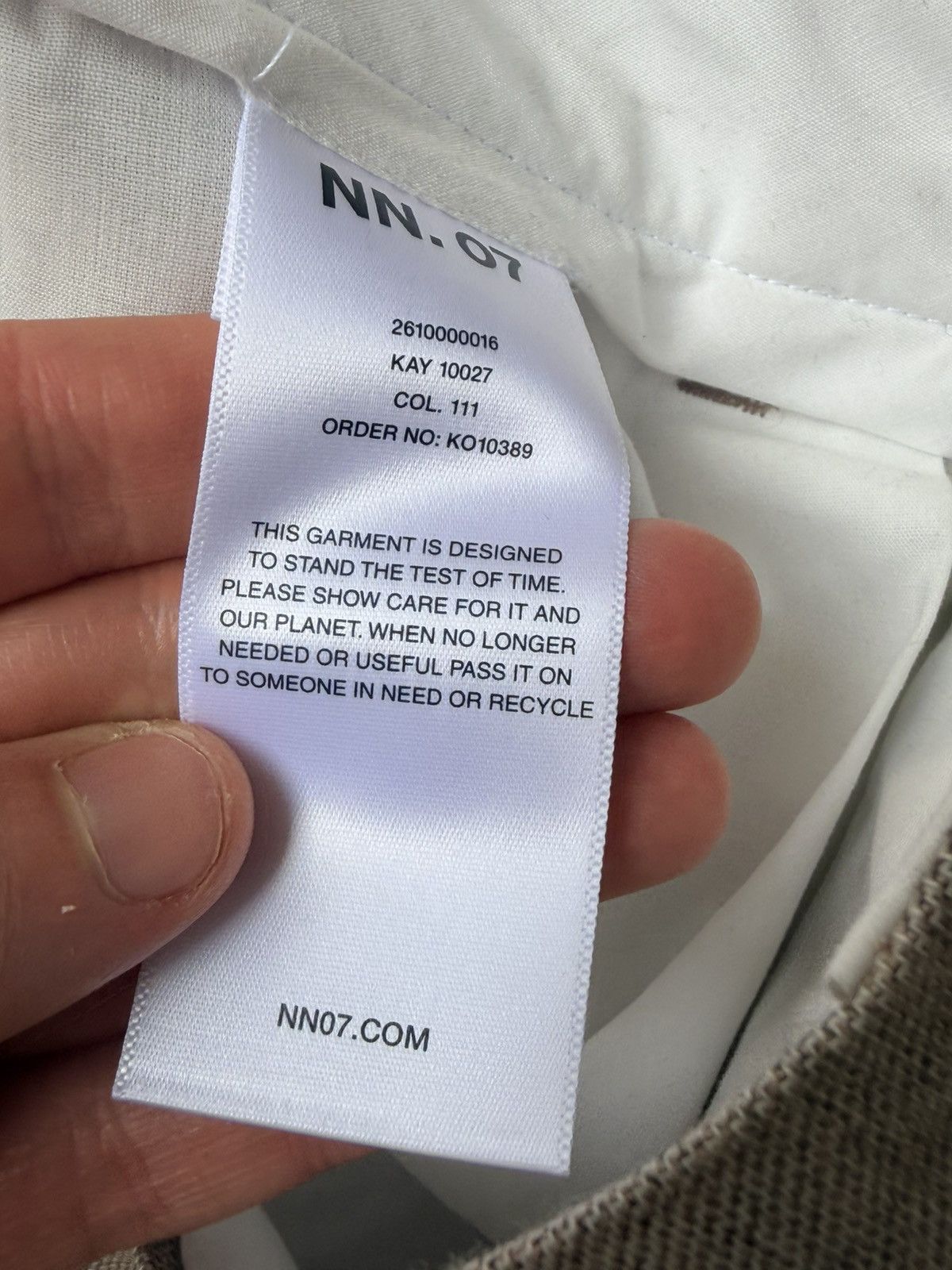 NN07 Kay Pleated tailored relaxed fit pant Size US 32 / EU 48 - 5 Thumbnail