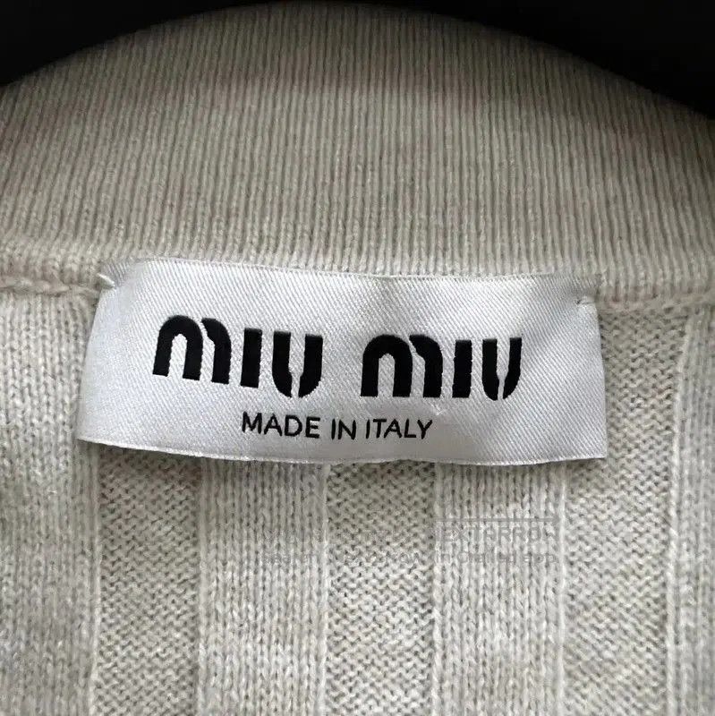 Miu Miu Miu Miu Summer Beige Wool Short Sleeve Tee . Size XXS / US 00 / IT 34 - 2 Thumbnail