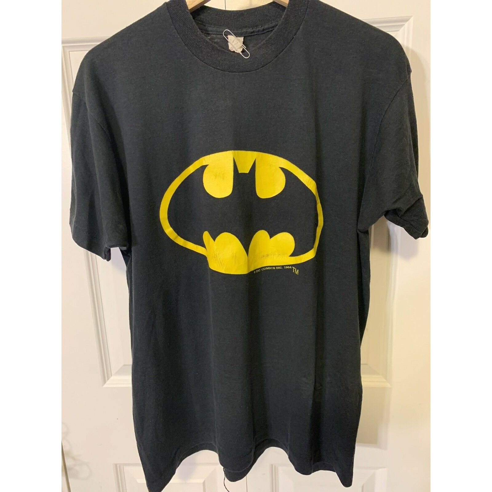 Other Vtg 80’s Batman Logo DC Movie Promo dc comics Mens XL Size US XL / EU 56 / 4 - 3 Thumbnail