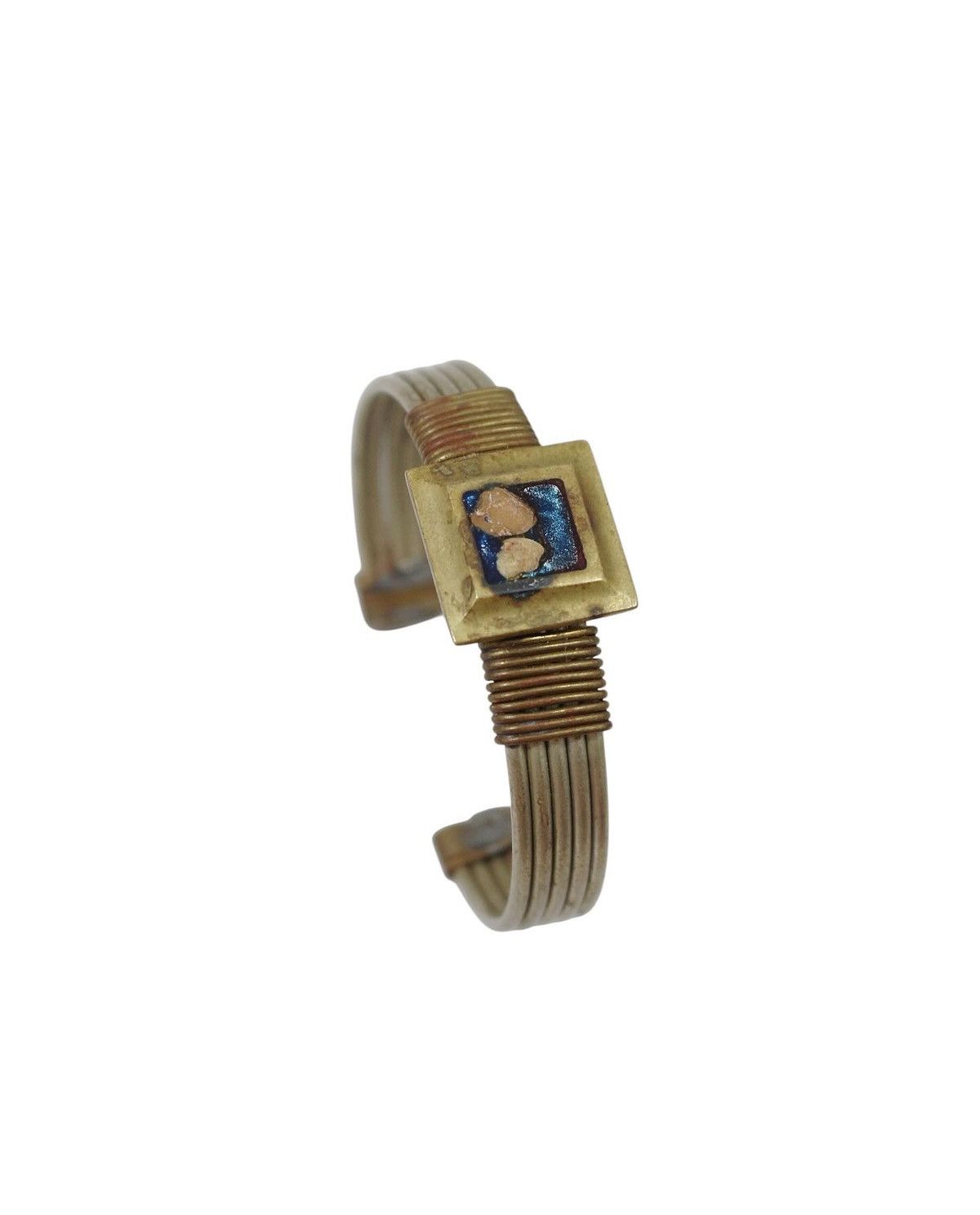 Handmade × Japanese Brand × Vintage 1990S HANDCRAFTED COPPER CUFF BRACELET Size ONE SIZE - 1 Thumbnail