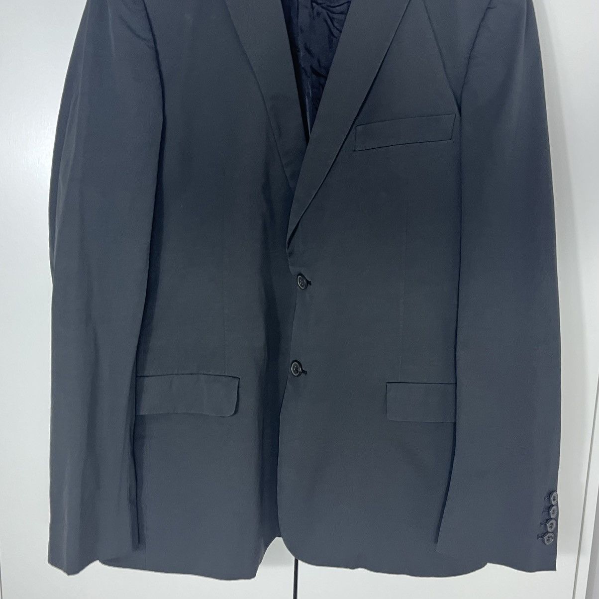 Cos COS Black Blazer Jacket Classic Formal Luxury Designer Size 52R - 3 Thumbnail
