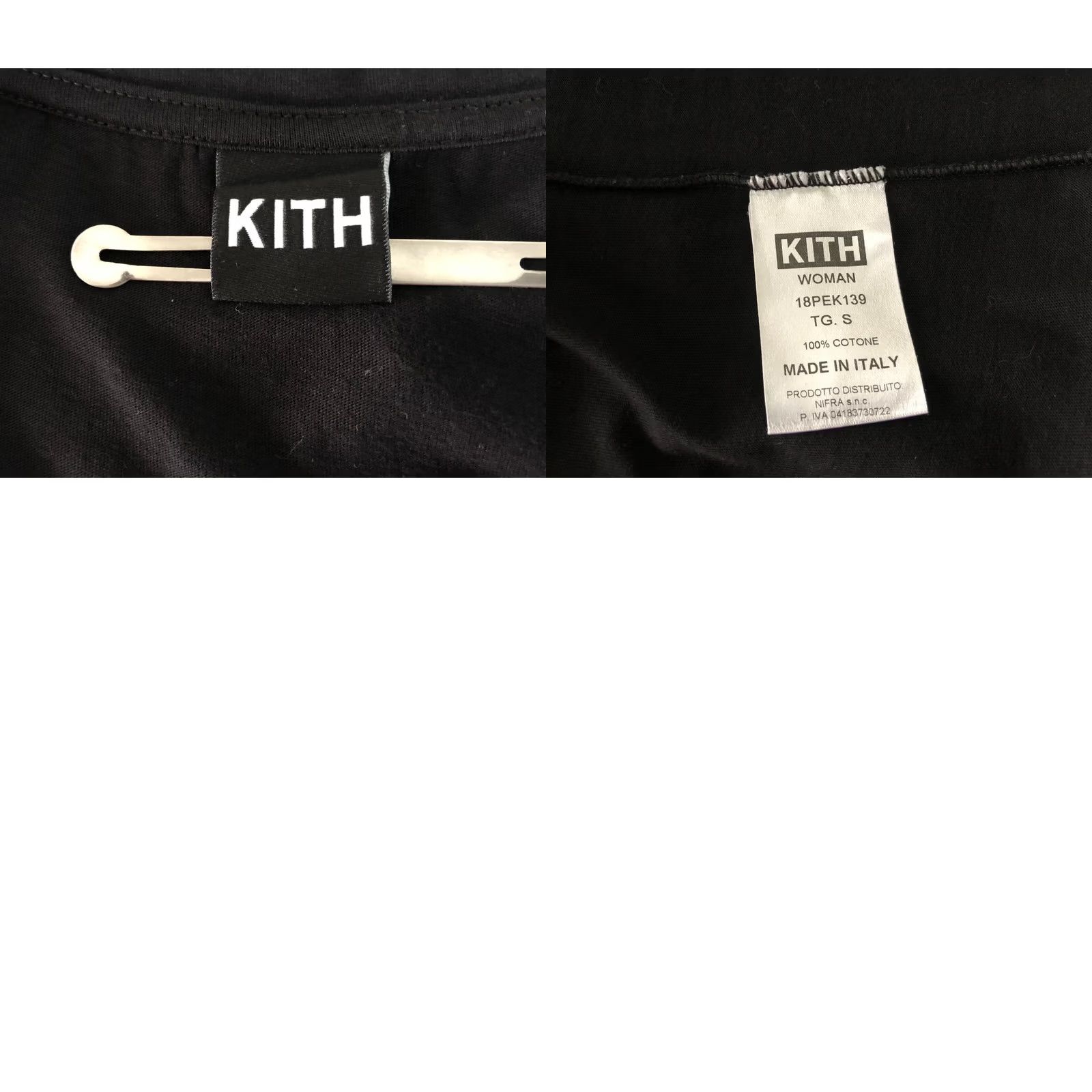Kith KITH Top Cotton Women Size S Black Size S / US 4 / IT 40 - 8 Thumbnail
