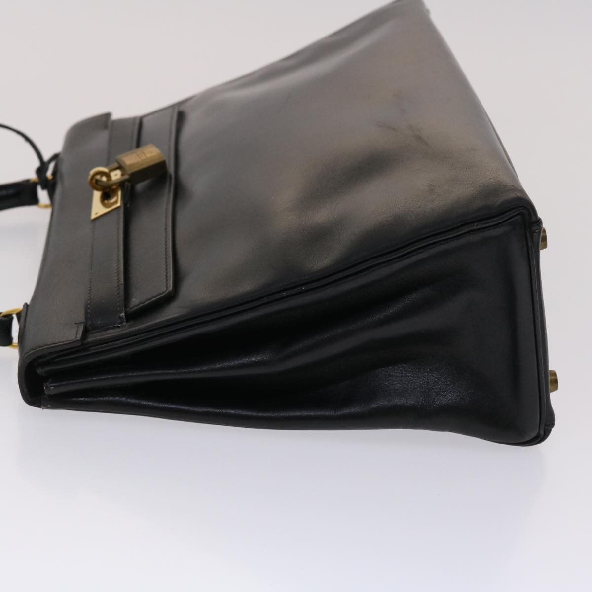 Hermes HERMES Kelly 32 Hand Bag Leather Black Size ONE SIZE - 4 Thumbnail
