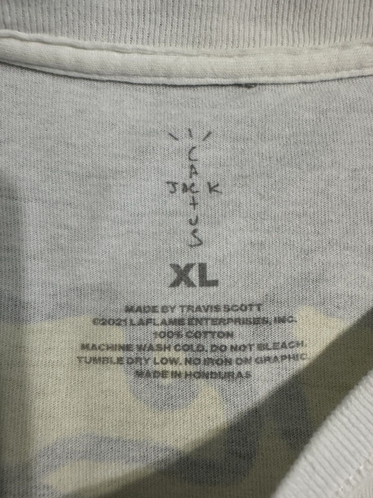 Fragment Design × Kaws × Travis Scott Travis Scott Cactus Jack + Kaws For Fragment Tee Size US XL / EU 56 / 4 - 3 Thumbnail