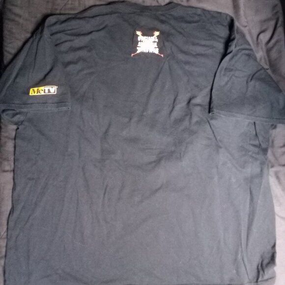 Fruit Of The Loom Svengoolie MeTV Official Chicken Thrower T-Shirt Size US XXL / EU 58 / 5 - 6 Thumbnail