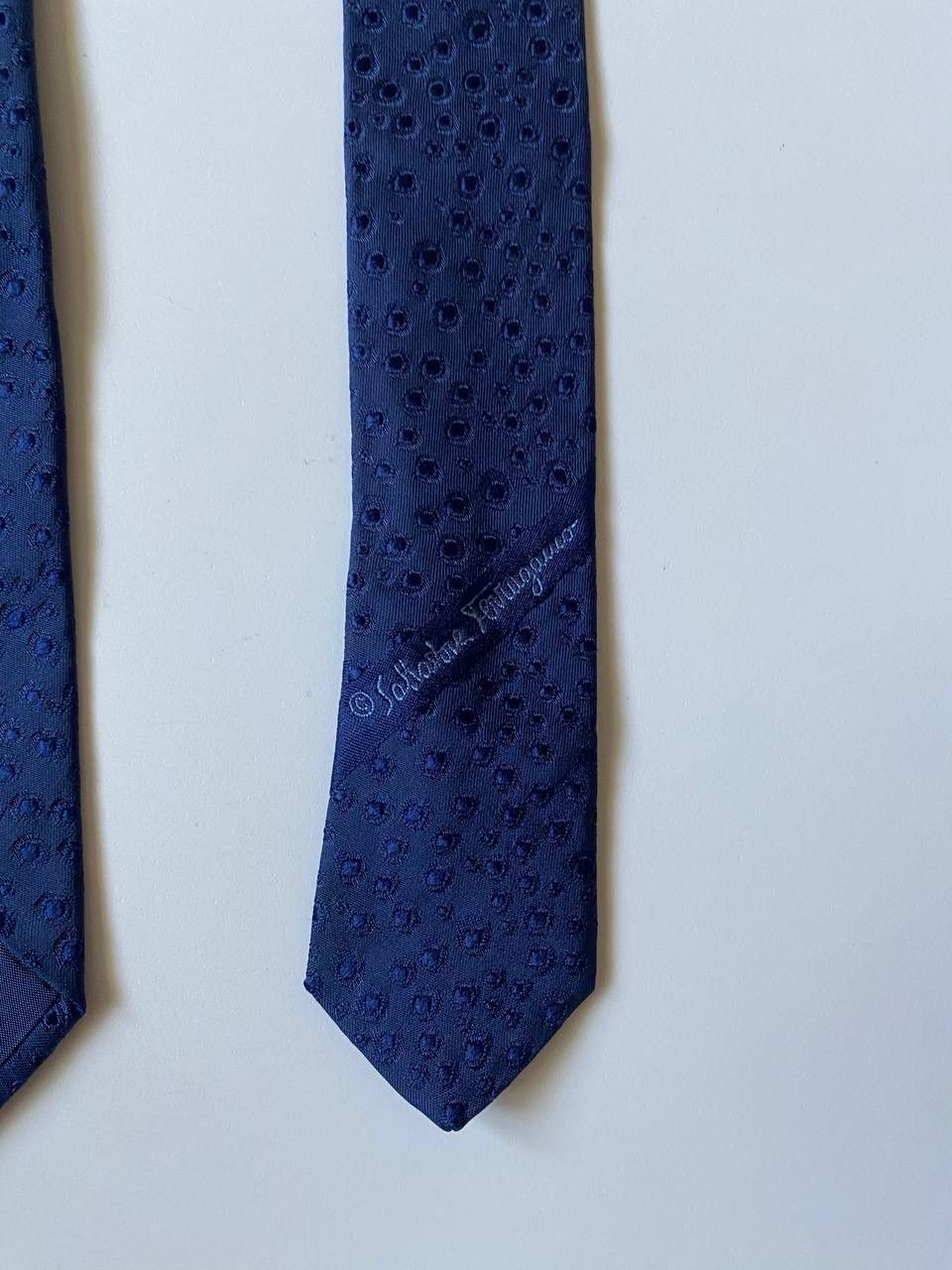 Salvatore Ferragamo Vintage Salvatore Feragamo Ties Made in Italy 100% Silk Size ONE SIZE - 3 Thumbnail