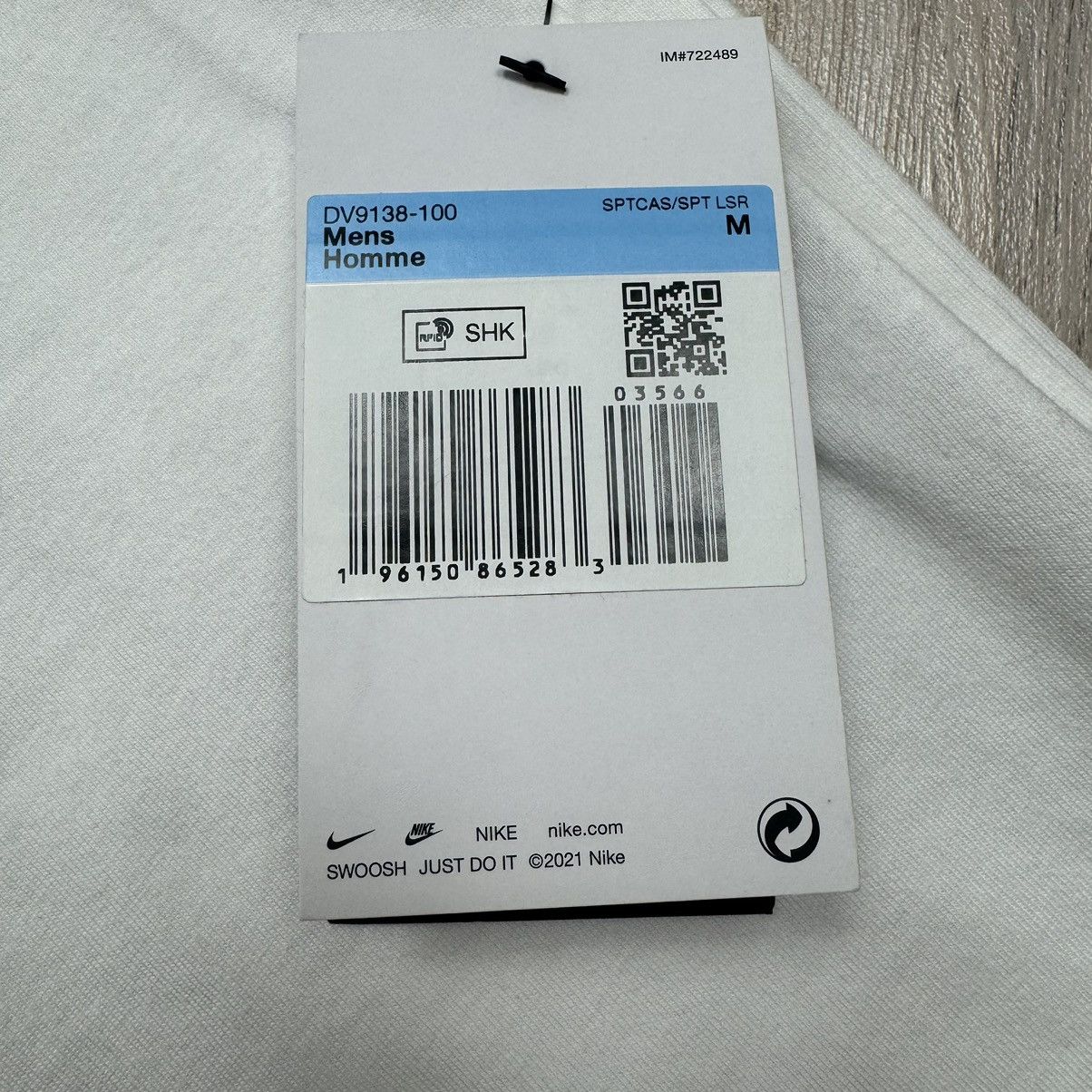 Nike Crazy Nike SB White Loose Fit Skater Tee Size US M / EU 48-50 / 2 - 9 Thumbnail