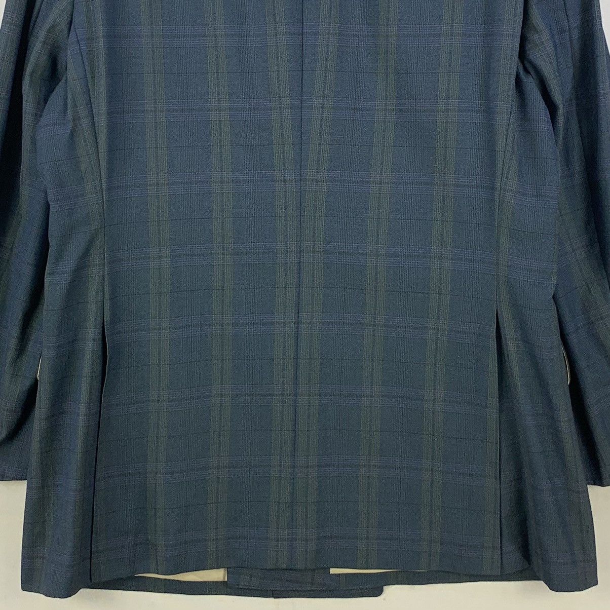 Burberry Vintage Burberrys Plaid Double Breasted Blazer Coat Size L / US 10 / IT 46 - 10 Thumbnail