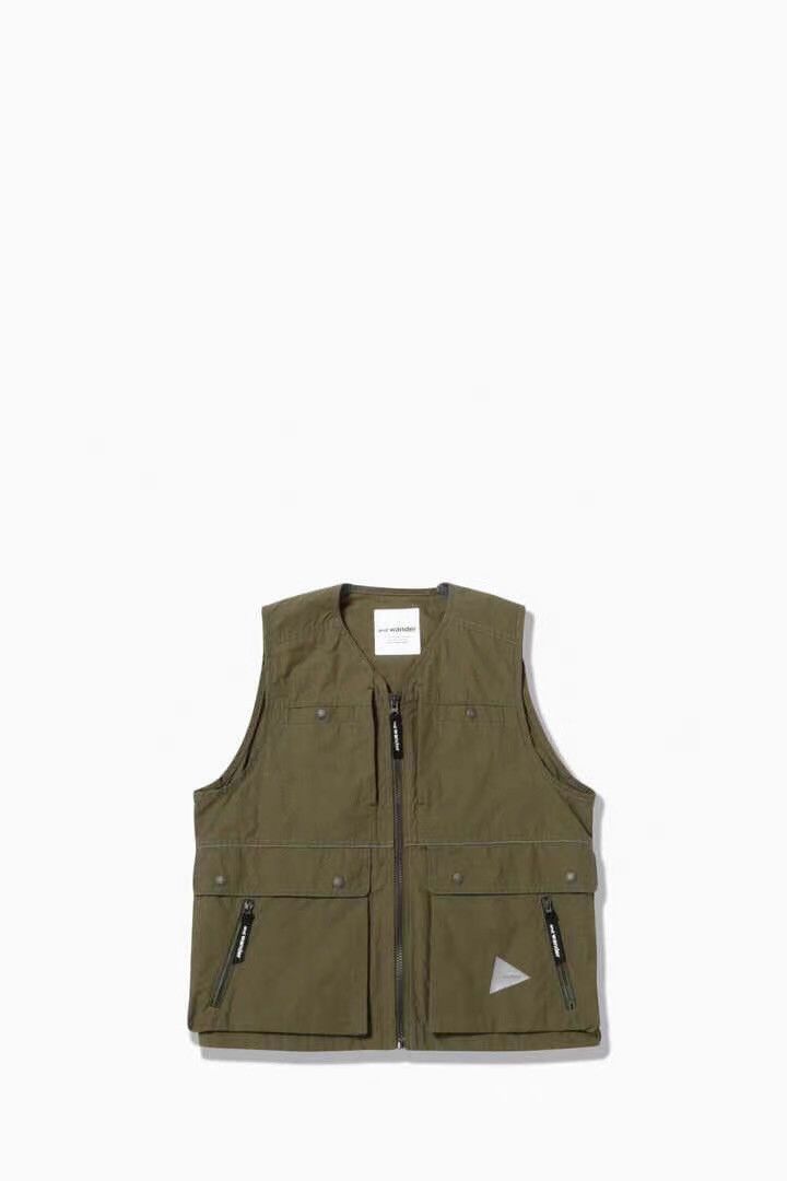 And Wander and wander Nylon Taffeta Vest Ｑ22 Size US M / EU 48-50 / 2 - 1 Thumbnail