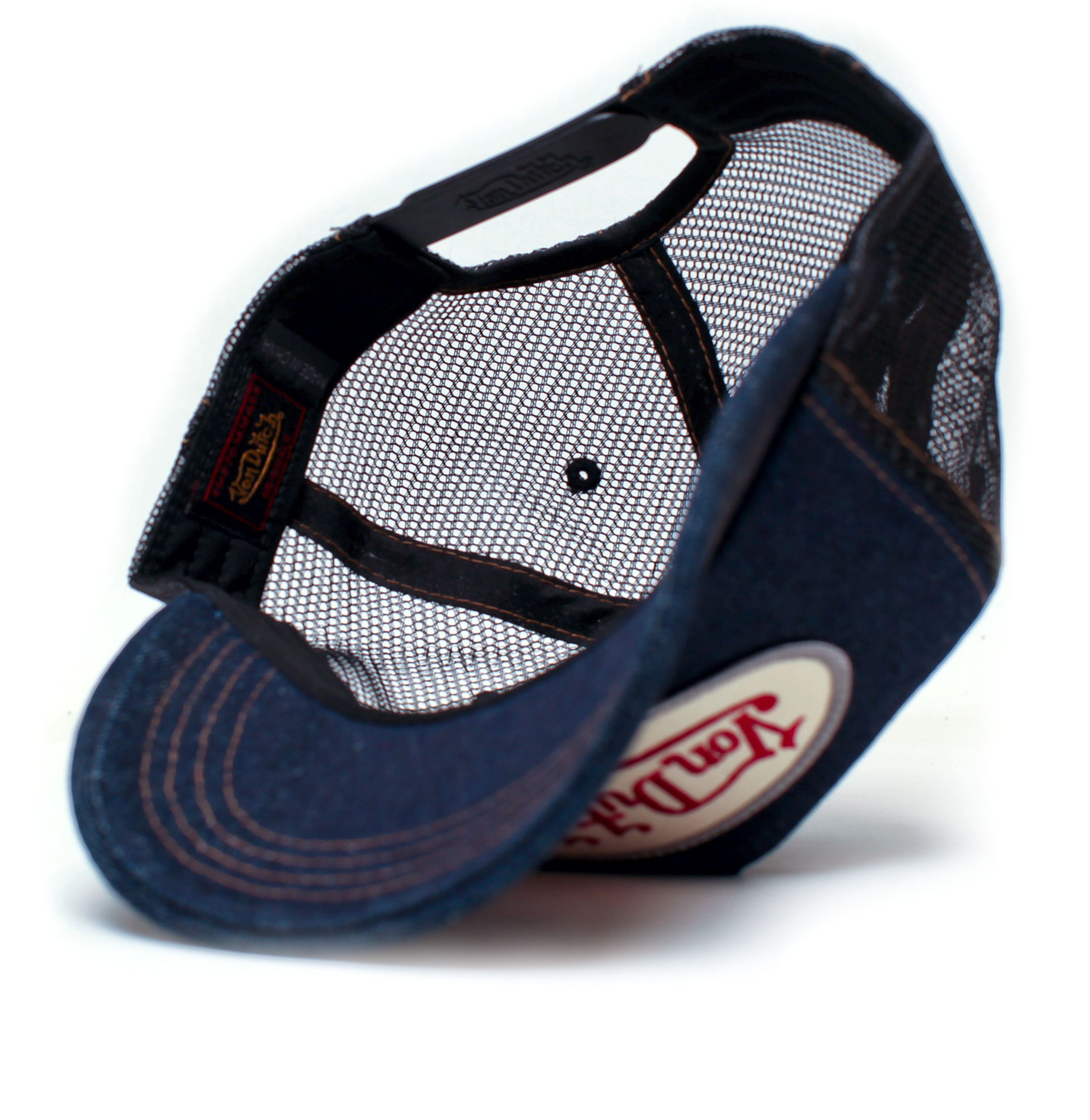 Von Dutch Vintage Von Dutch Navy Denim Y2K Hat Size ONE SIZE - 2 Thumbnail