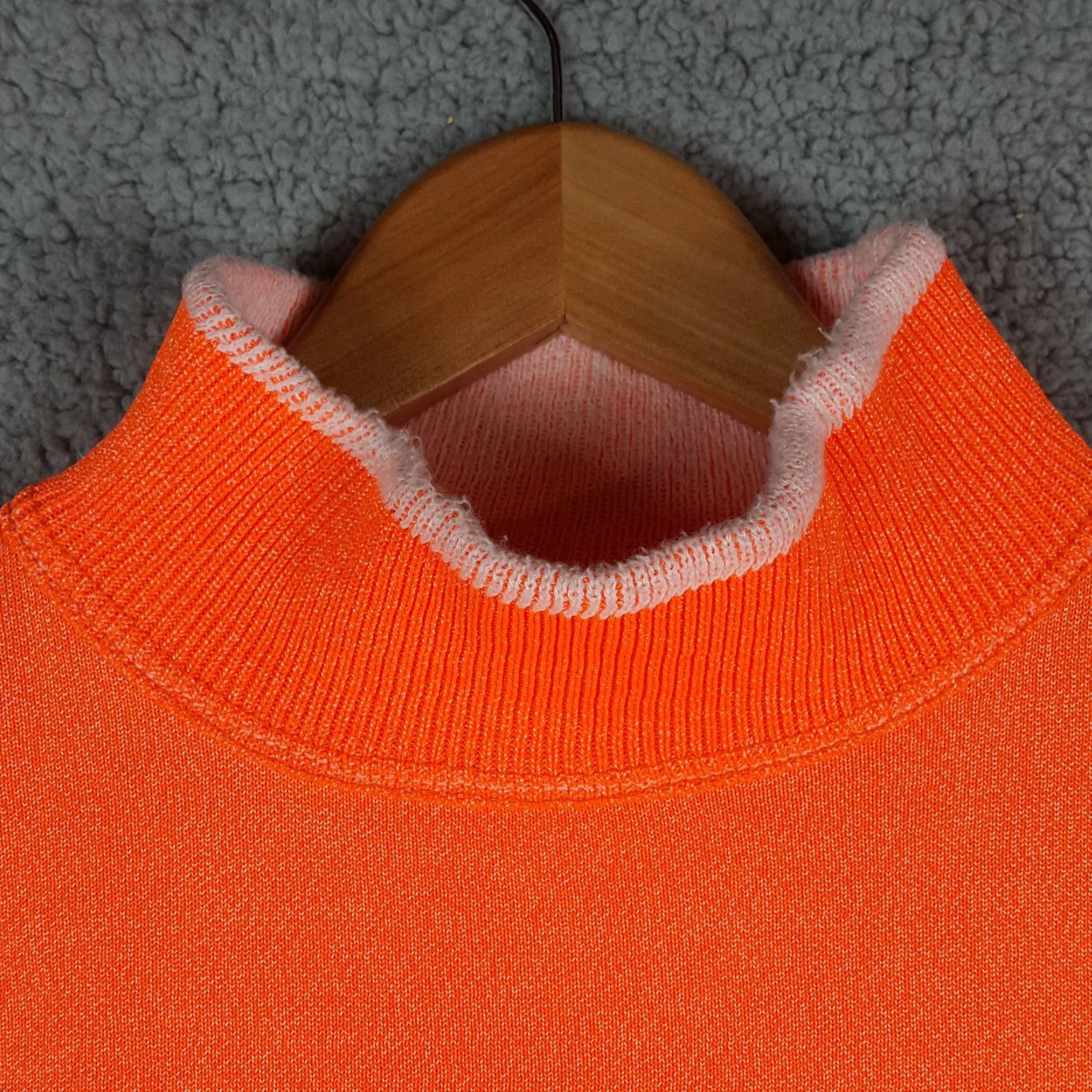 Vintage VINTAGE Tuff Lite Sweatshirt Pullover 2X Mens Size Big & Tall Orange Crew Neck 90s College USA 2X Size US XXL / EU 58 / 5 - 3 Thumbnail