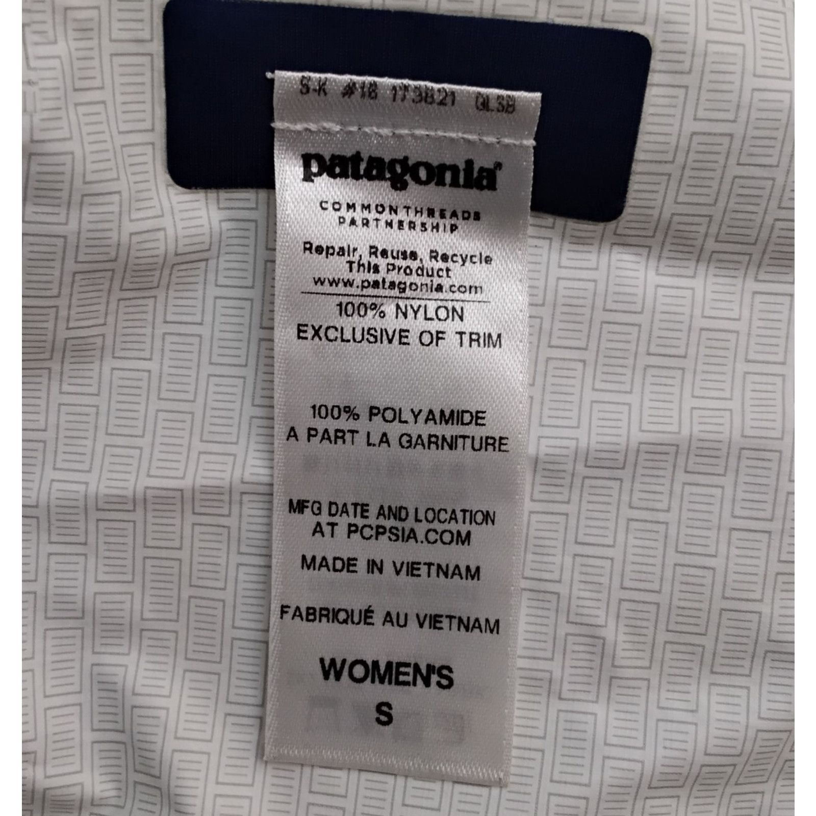 Patagonia Patagonia Ski Shell Rain Jacket Women's S Blue Full Zip Size S / US 4 / IT 40 - 7 Thumbnail
