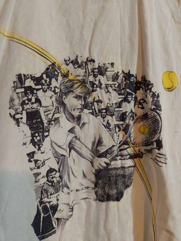 Adidas Vintage 80s-90s Adidas Stefan Edberg tournament rare jacket Size US L / EU 52-54 / 3 - 9 Thumbnail