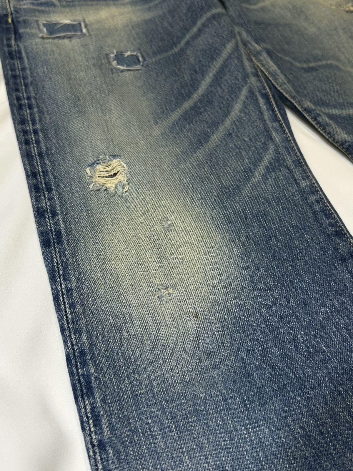 Hysteric Glamour 1990s Hysteric Glamour Selvedge Redline Jeans Size 30" / US 8 / IT 44 - 13 Thumbnail