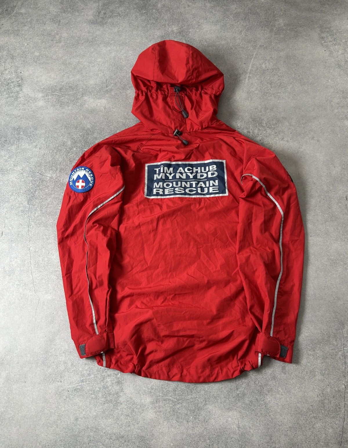 Vintage Nickwax Pelikamo Windproof Mountain Rescue red jacket Size US M / EU 48-50 / 2 - 3 Thumbnail