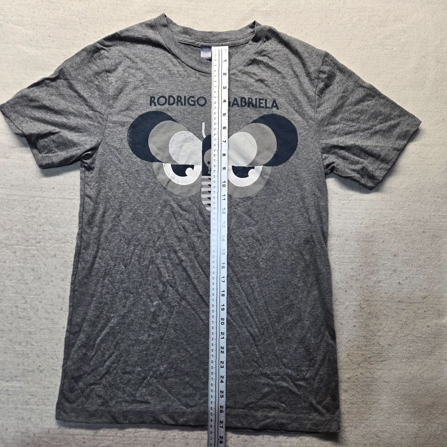 Vintage Vintage Rodrigo Y Gabriela 2013 US Summer Tour Gray T-Shirt Adult Medium Men Size US M / EU 48-50 / 2 - 4 Thumbnail