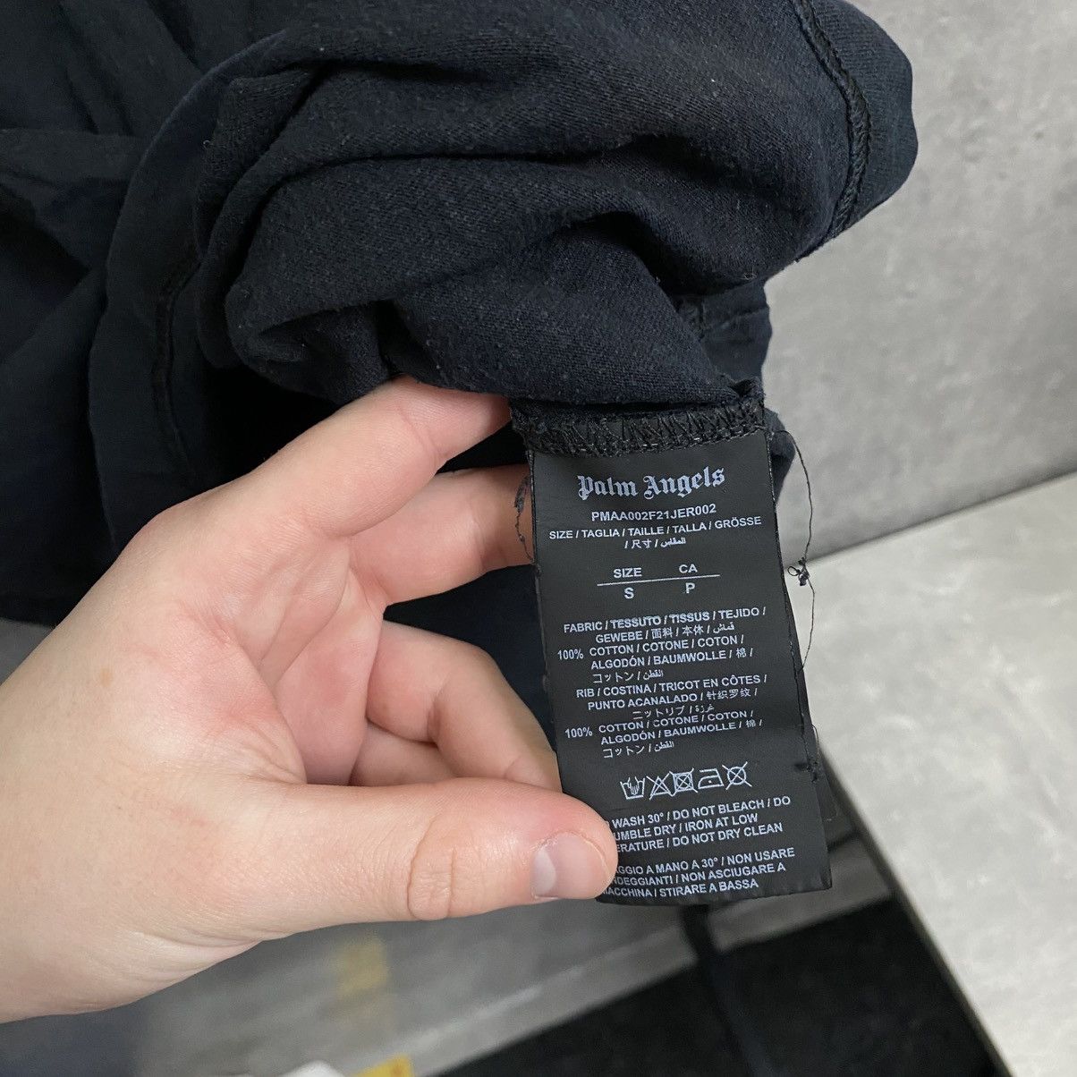 Palm Angels Palm Angels Oversized T-Shirt Big Logo Size US S / EU 44-46 / 1 - 18 Thumbnail